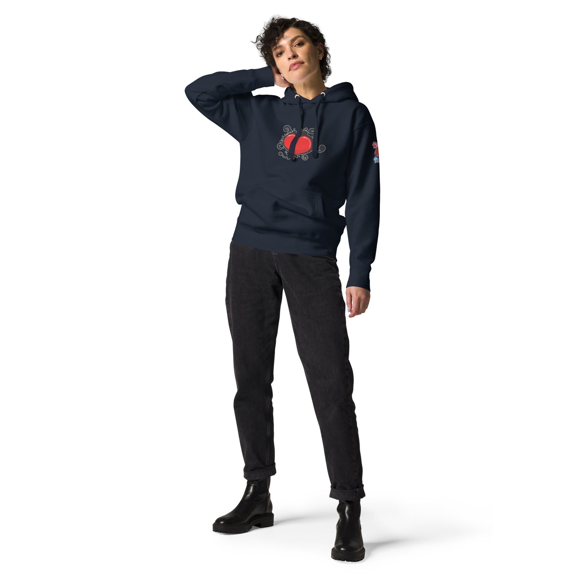 TLT Heart Men's Premium Hoodie