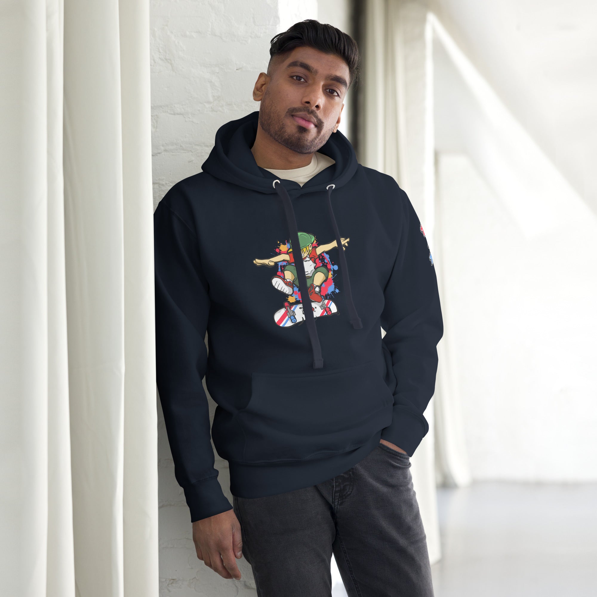 H. Skateboarding Men's Premium Hoodie