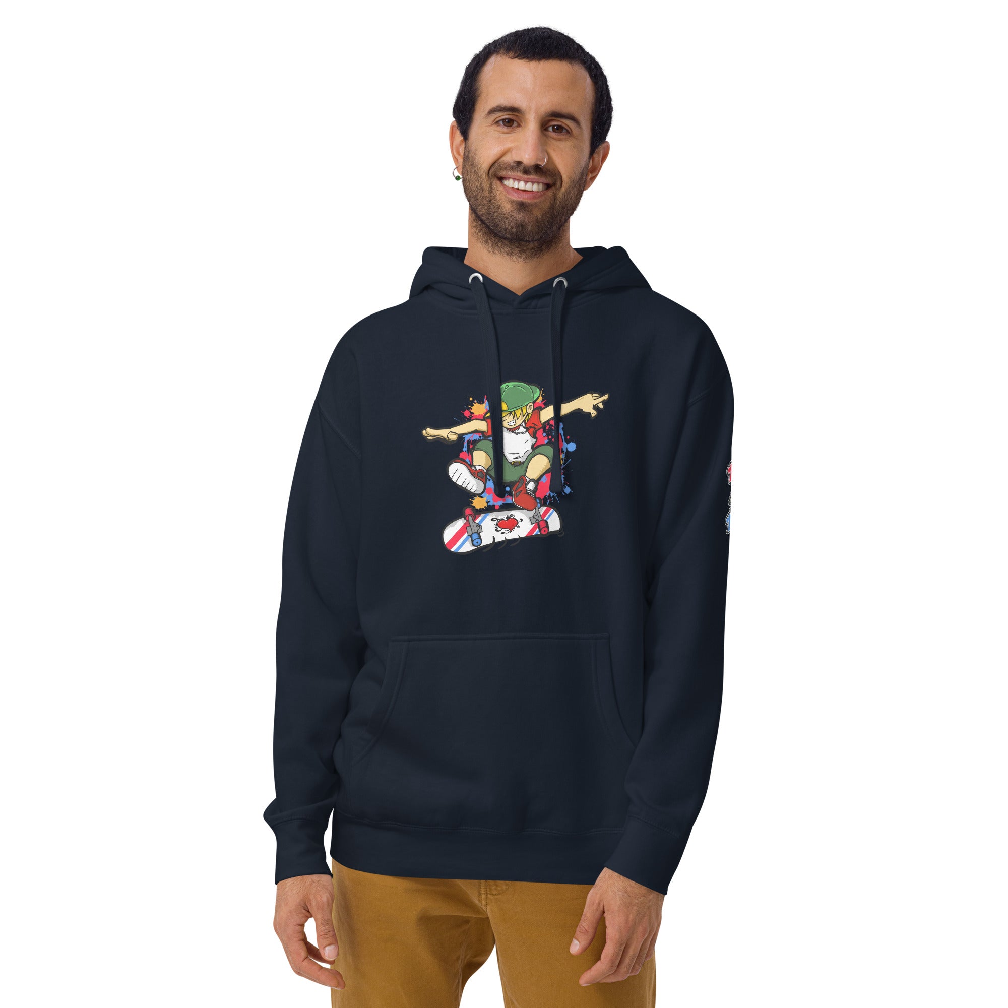 H. Skateboarding Men's Premium Hoodie