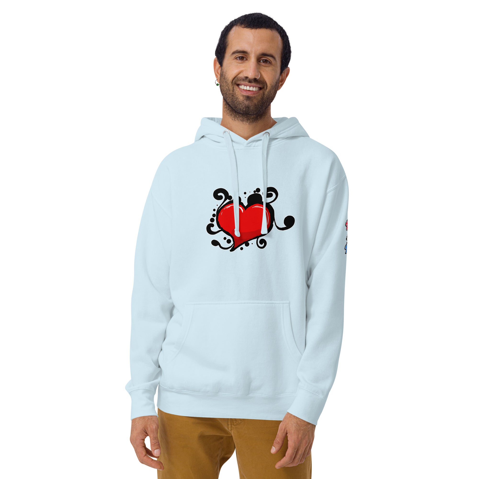 TLT Heart Men's Premium Hoodie