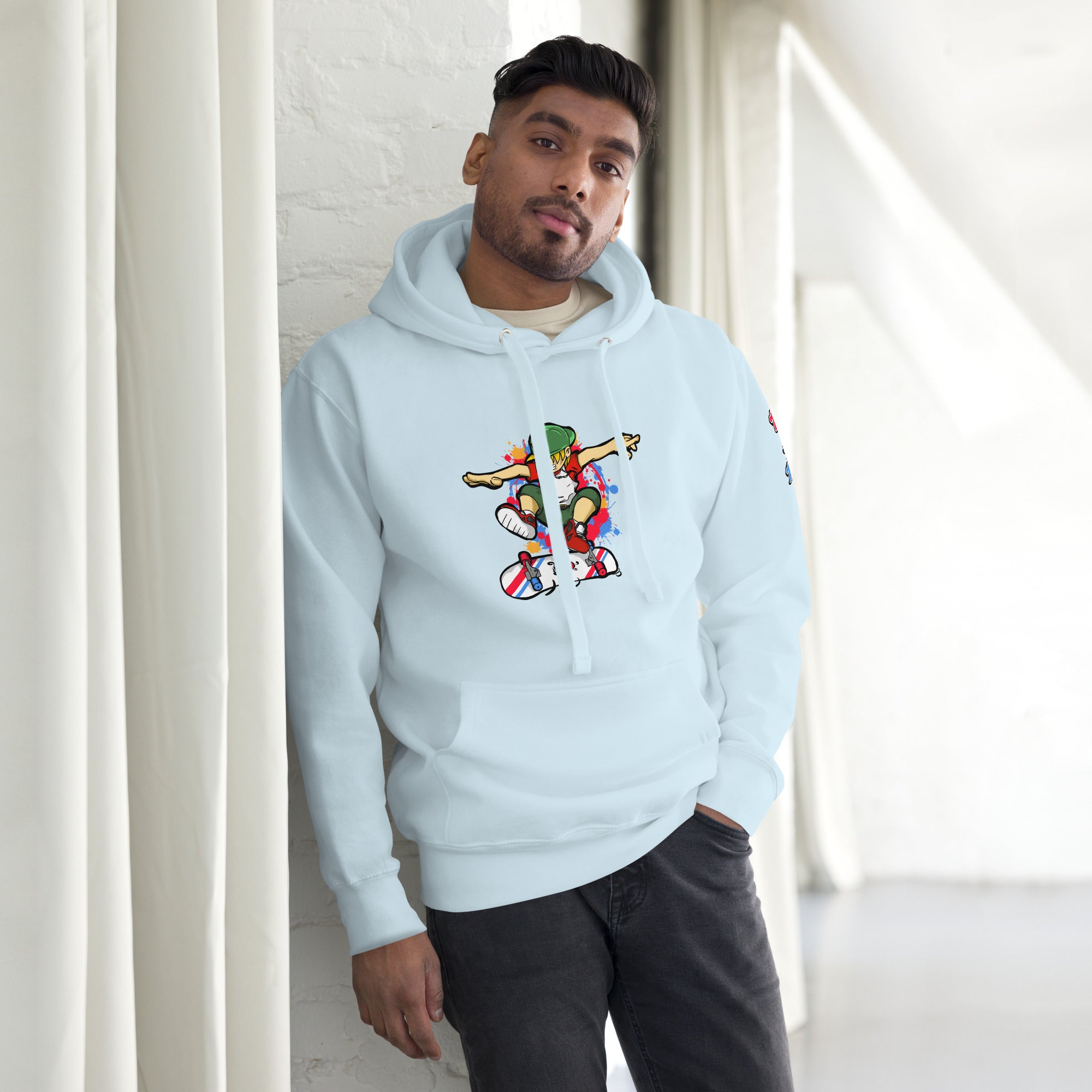 H. Skateboarding Men's Premium Hoodie