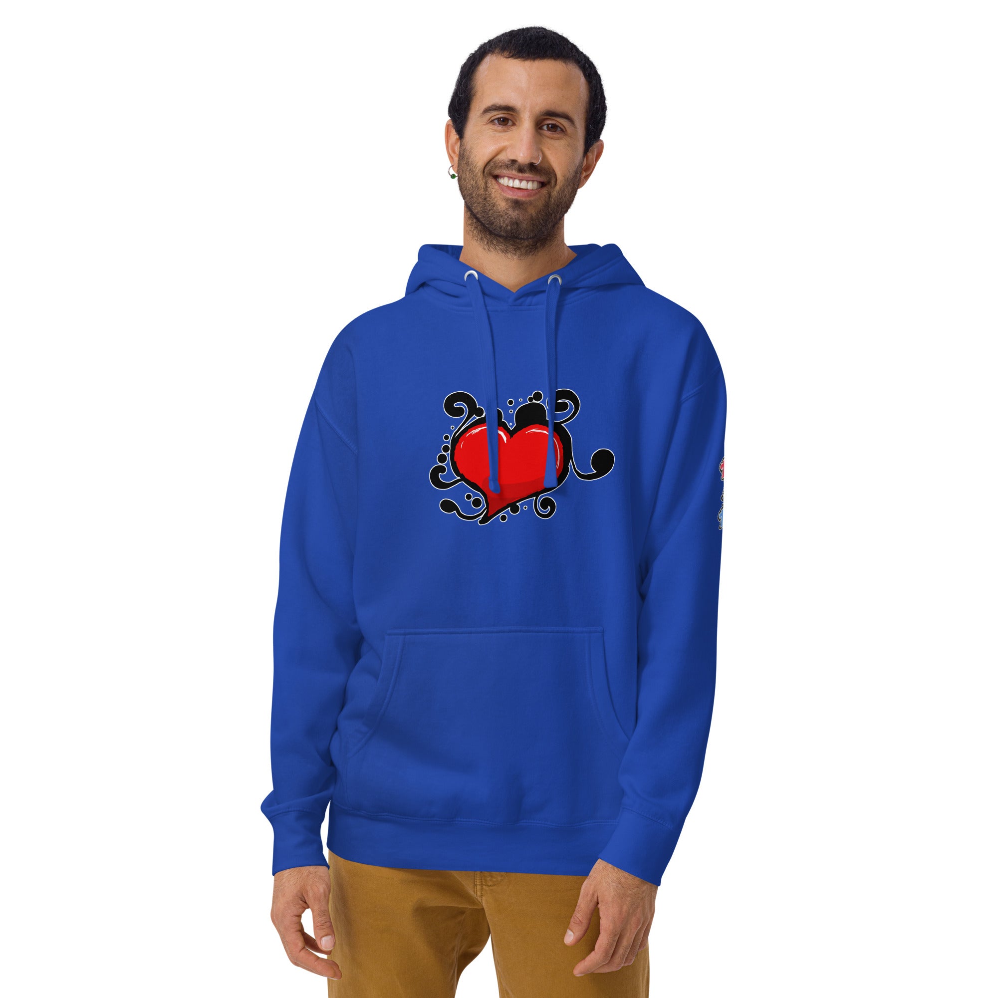 TLT Heart Men's Premium Hoodie