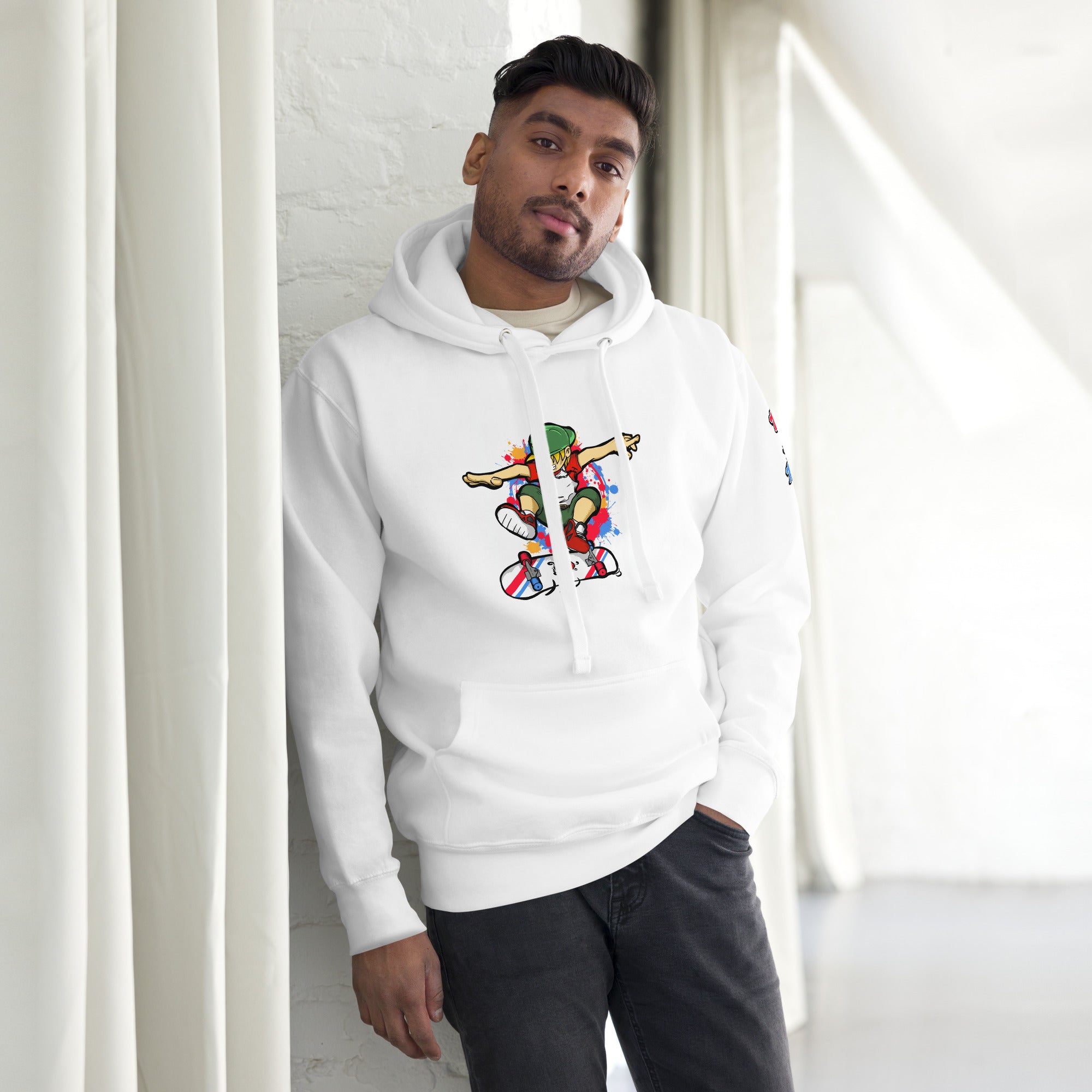 H. Skateboarding Men's Premium Hoodie