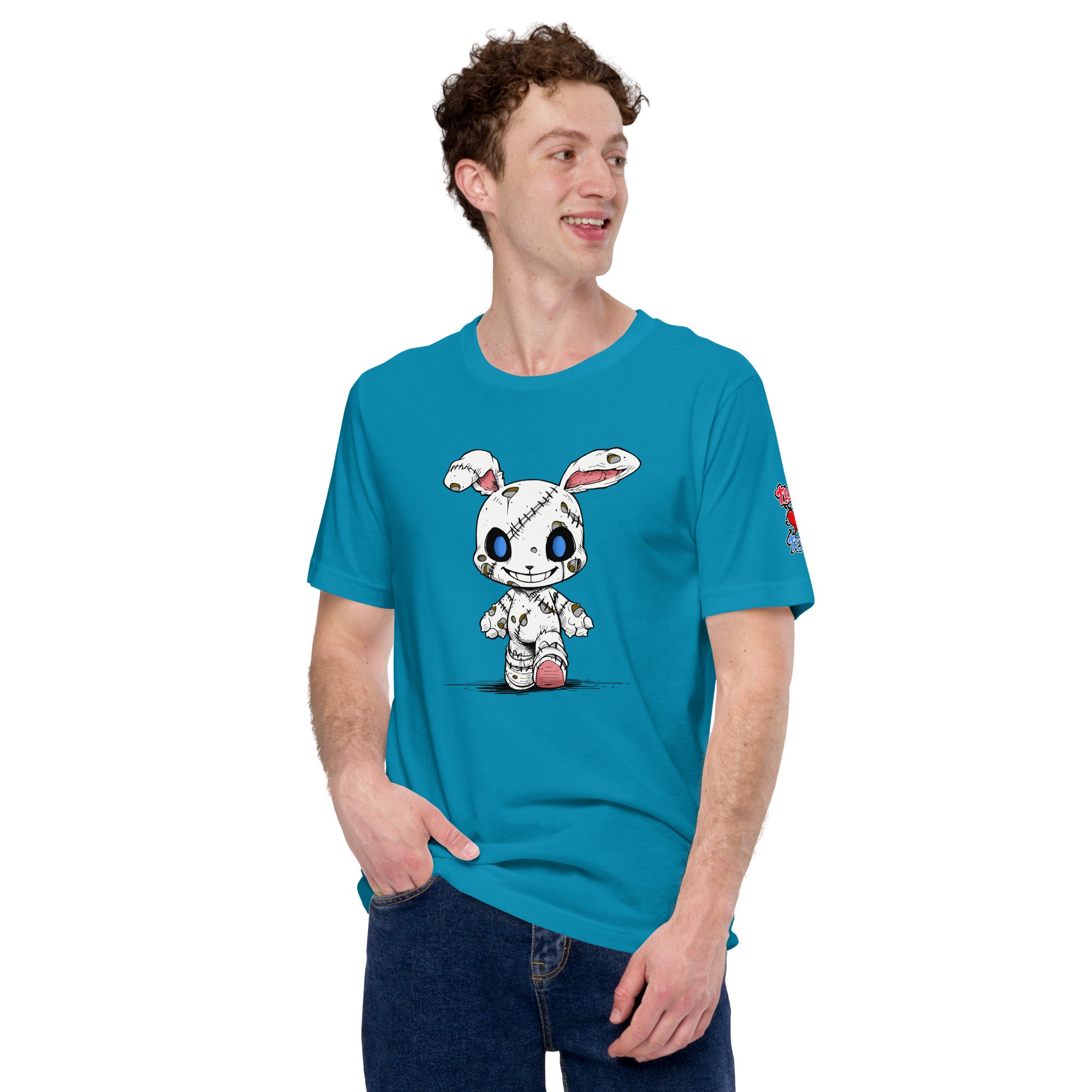 Zombie Bunny Men's Lightweight Jersey Tee