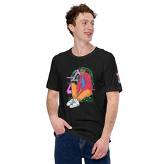 Rex Anime Style Men's lightweight t-shirt