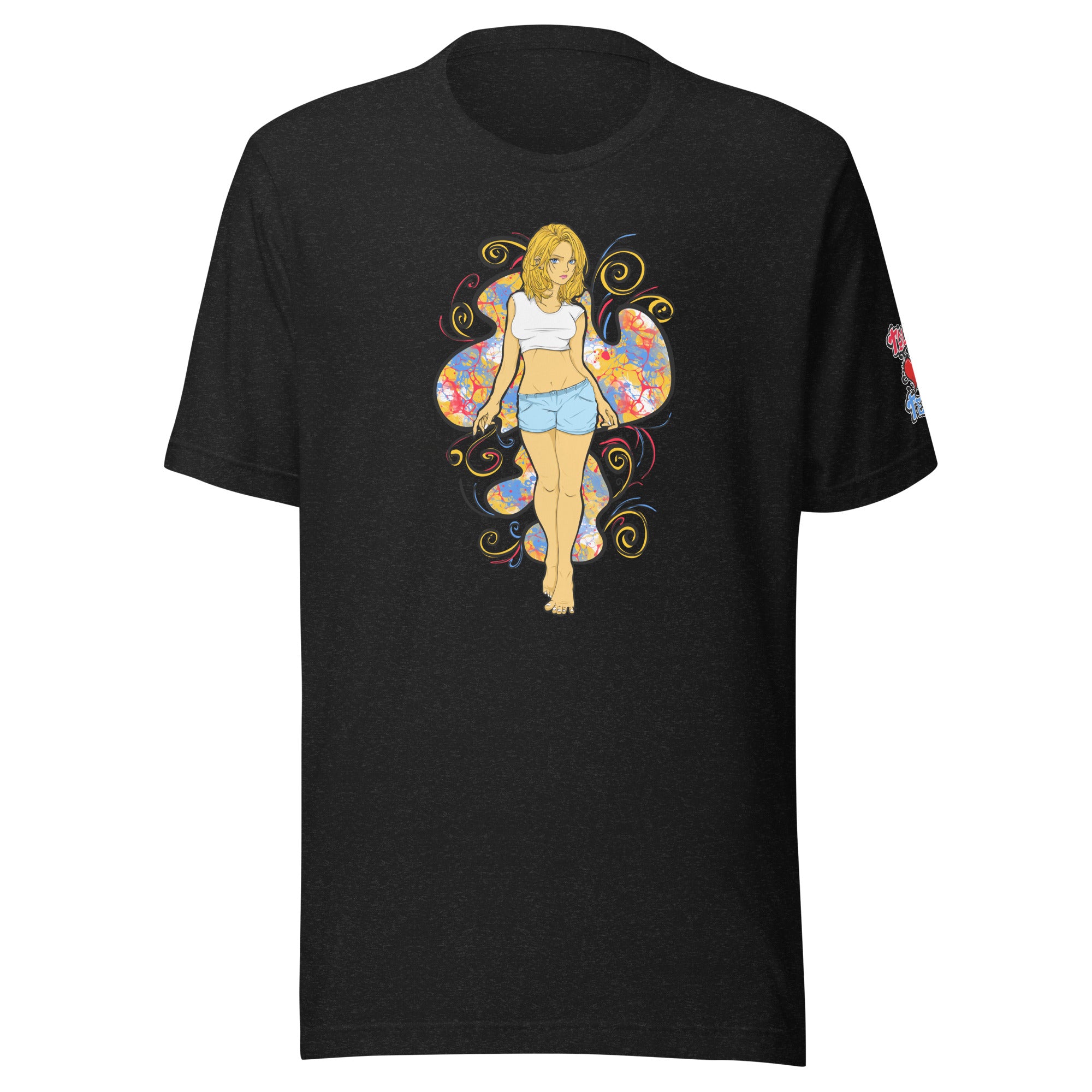 Bee Anime Style Women's Lightweight Jersey T-Shirt