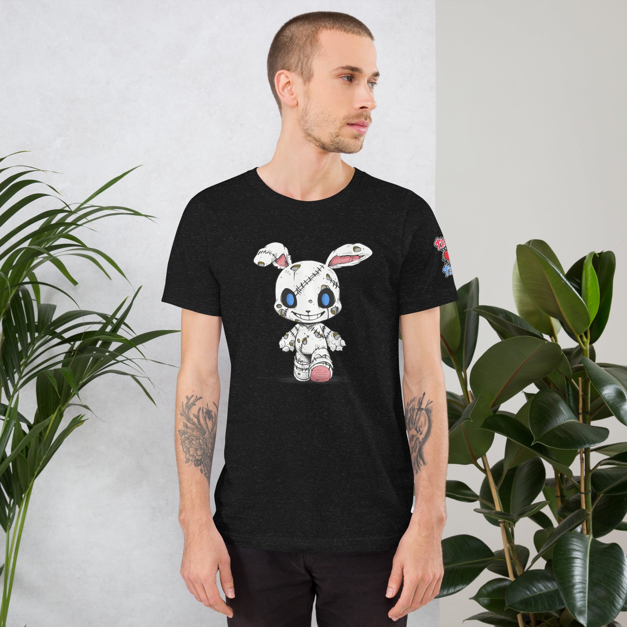 Zombie Bunny Men's Lightweight Jersey Tee