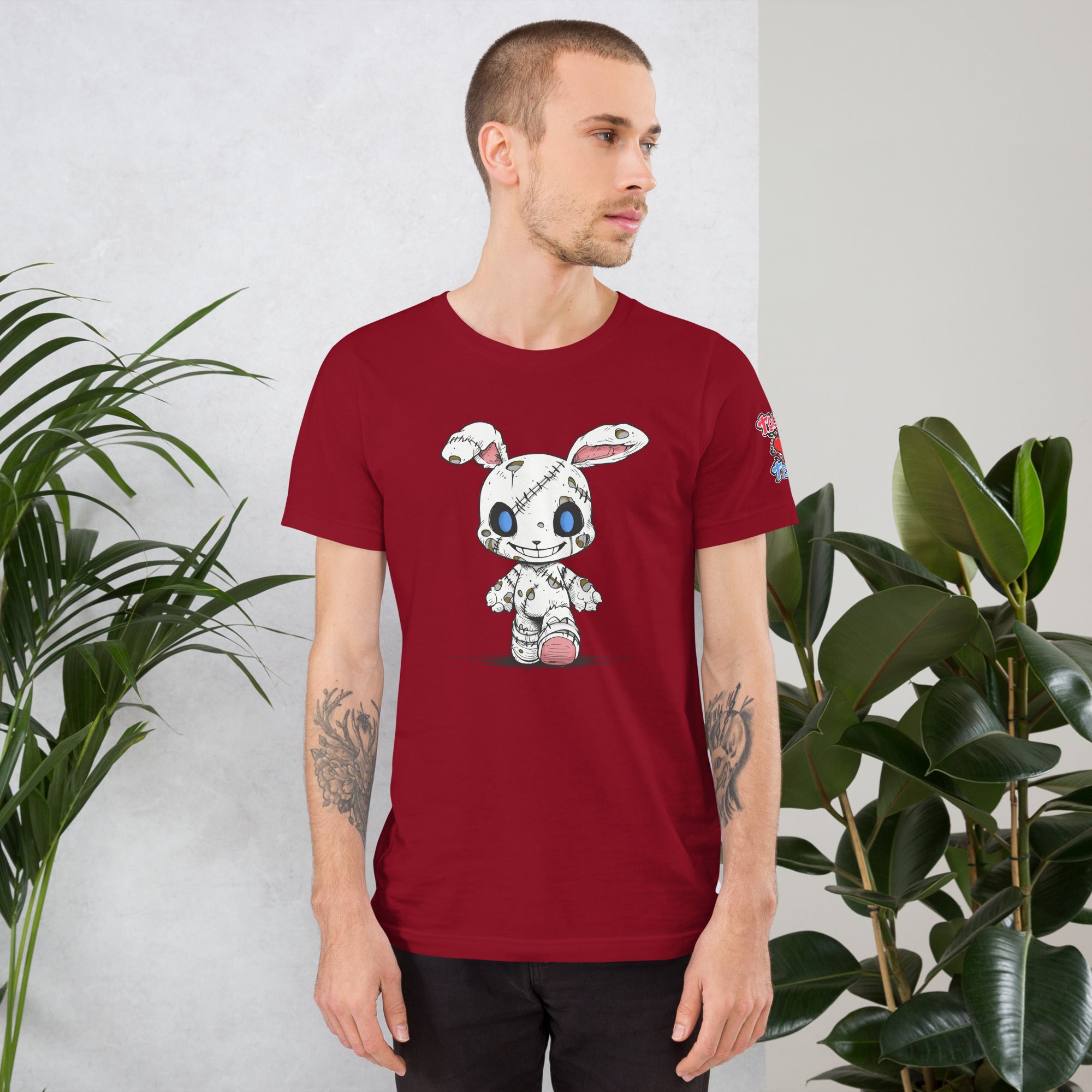 Zombie Bunny Men's Lightweight Jersey Tee