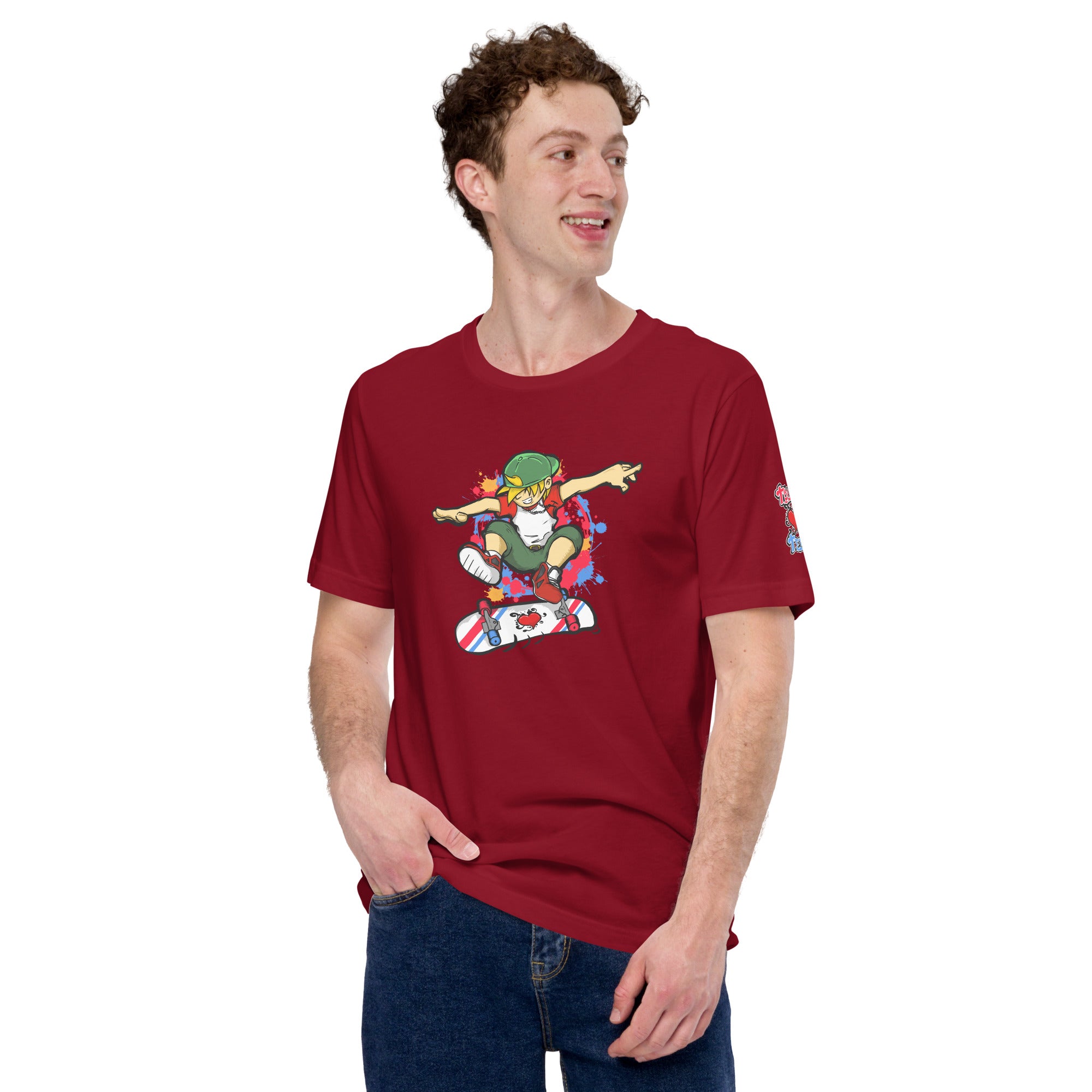 H. Skateboarding Men's Lightweight Jersey Tee