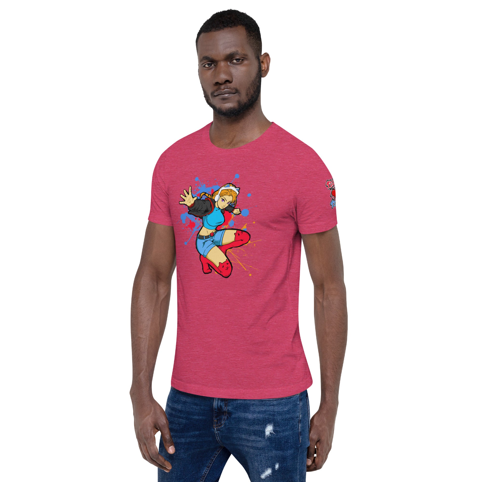 GG Anime Style Men's Lightweight Jersey Tee