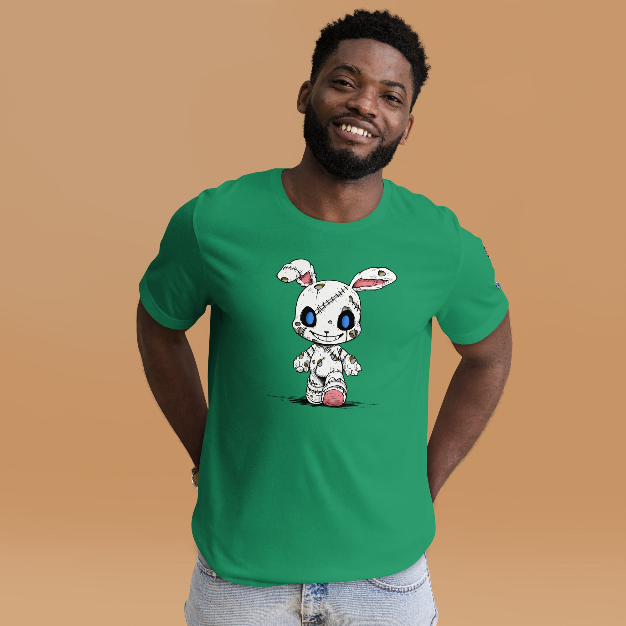 Zombie Bunny Men's Lightweight Jersey Tee