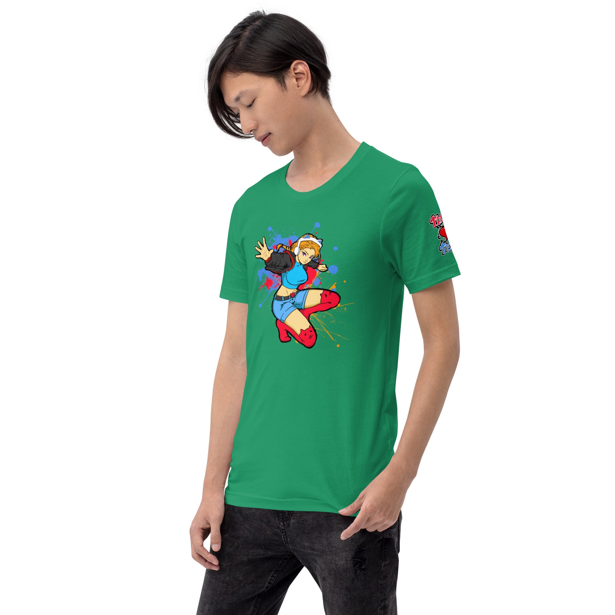 GG Anime Style Men's Lightweight Jersey Tee