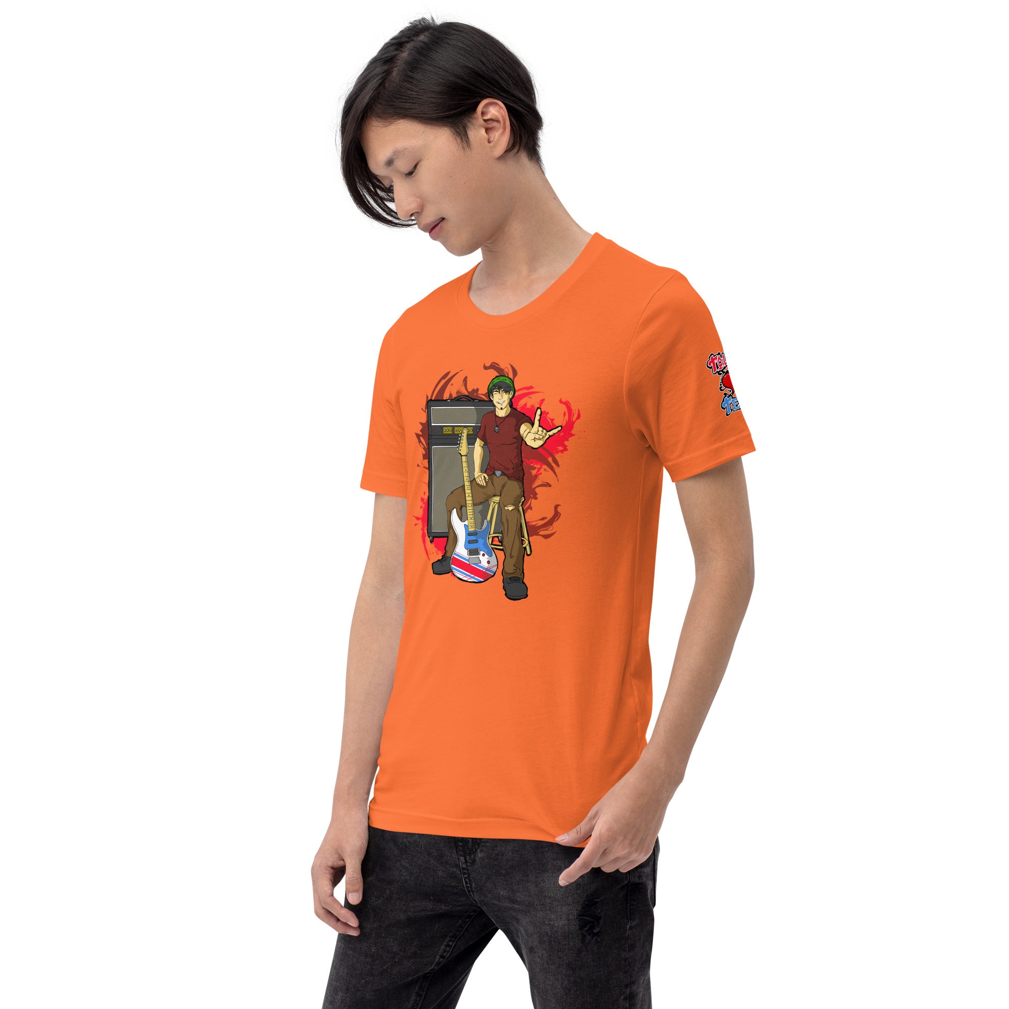 BO Anime Style Men's Lightweight Jersey Tee