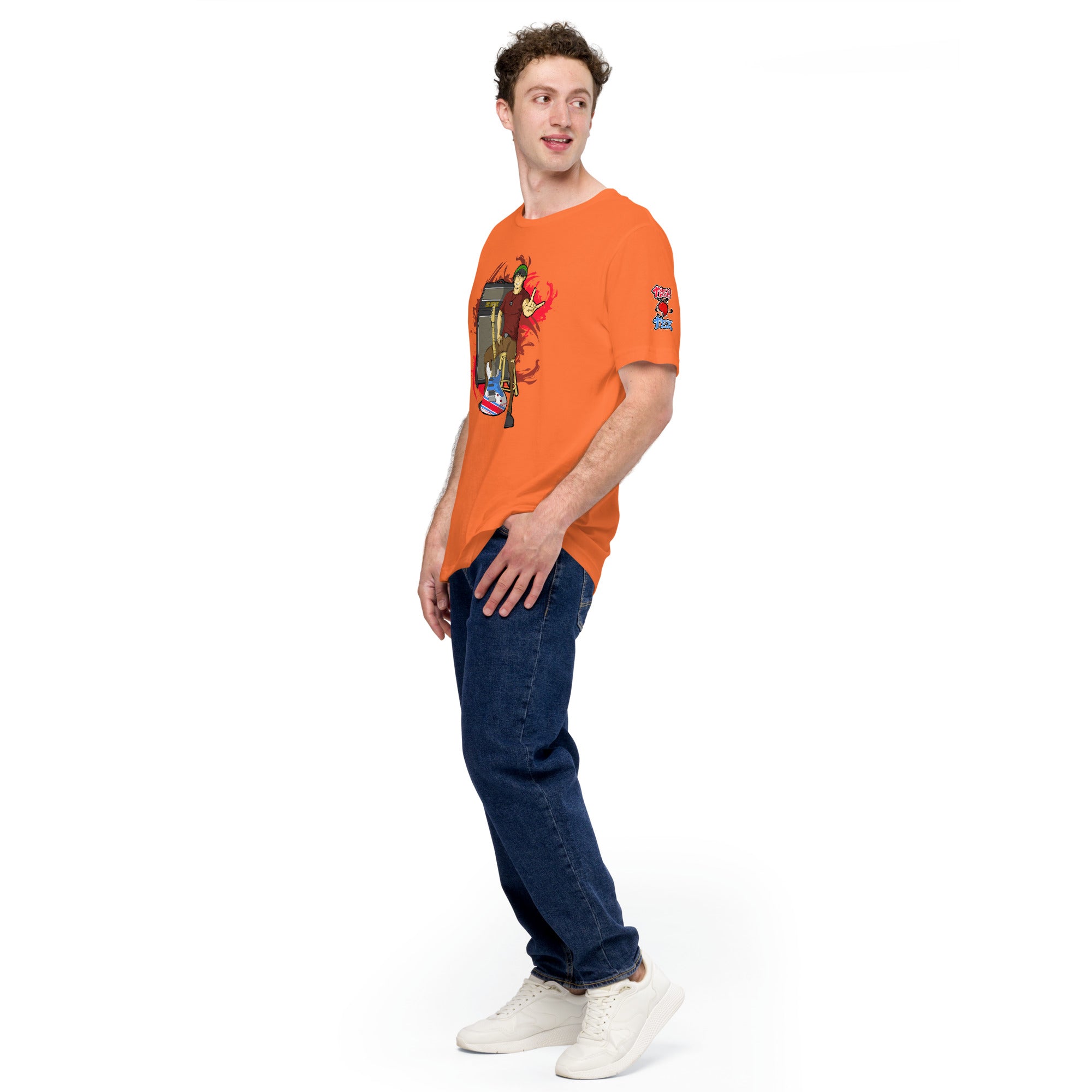 BO Anime Style Men's Lightweight Jersey Tee