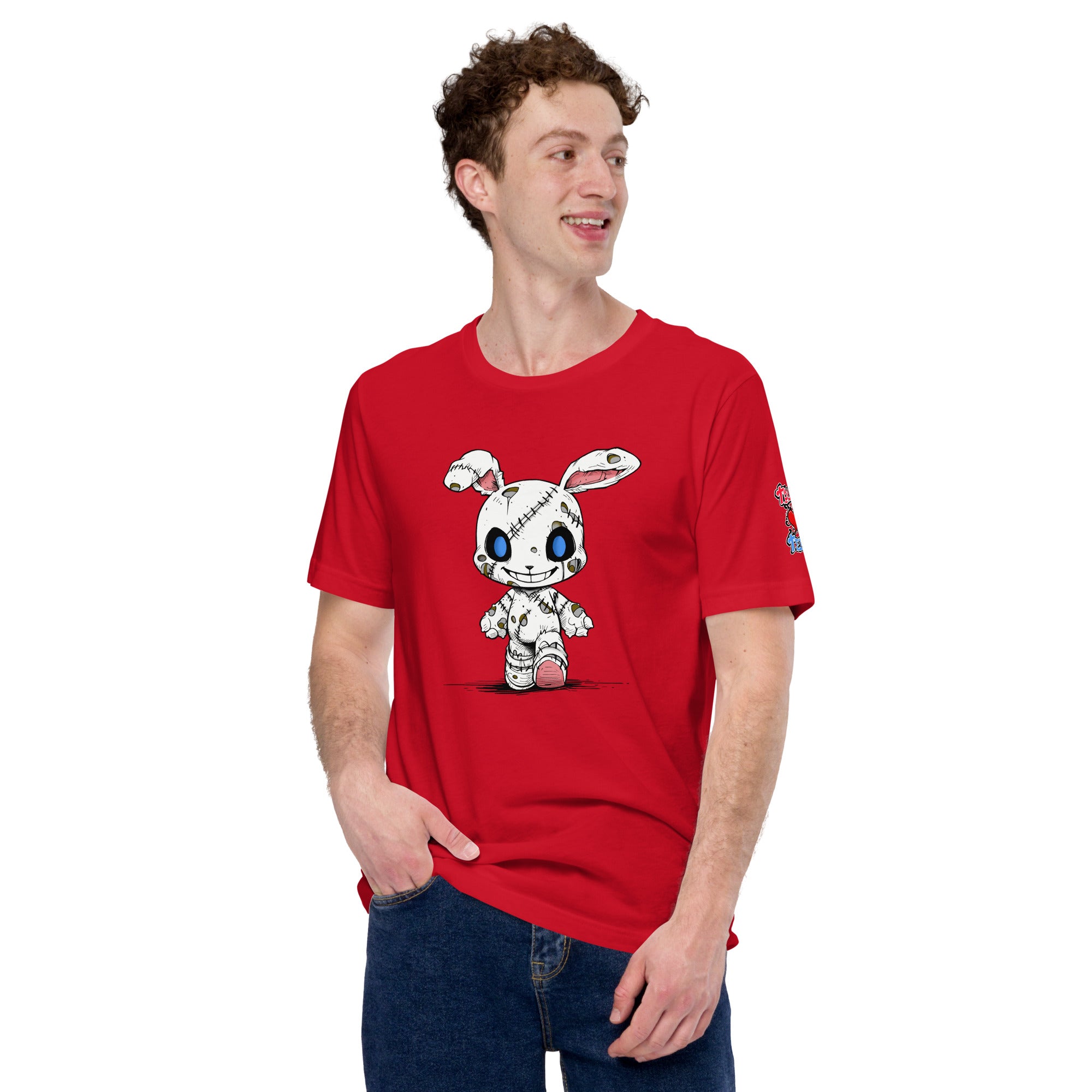 Zombie Bunny Men's Lightweight Jersey Tee