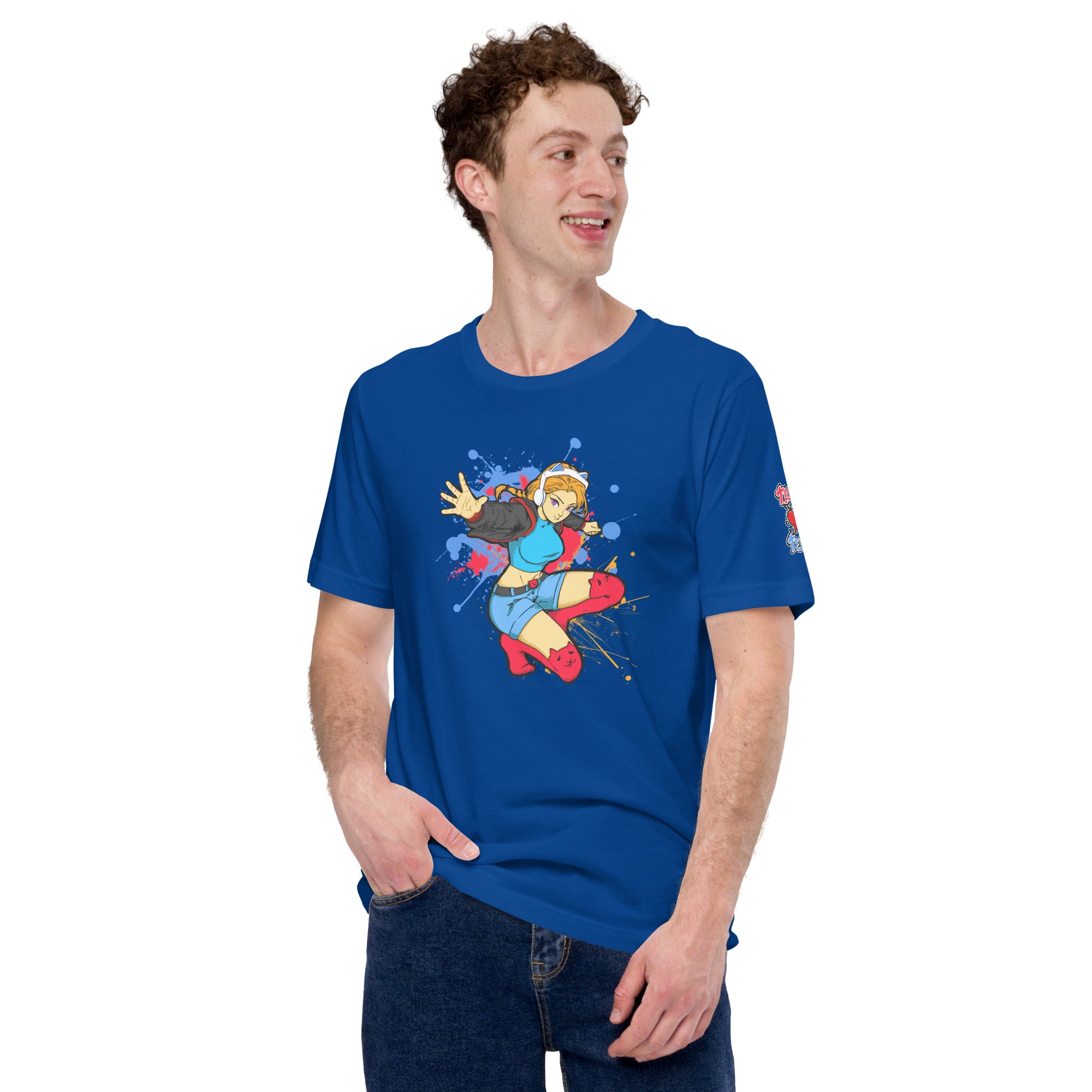 GG Anime Style Men's Lightweight Jersey Tee