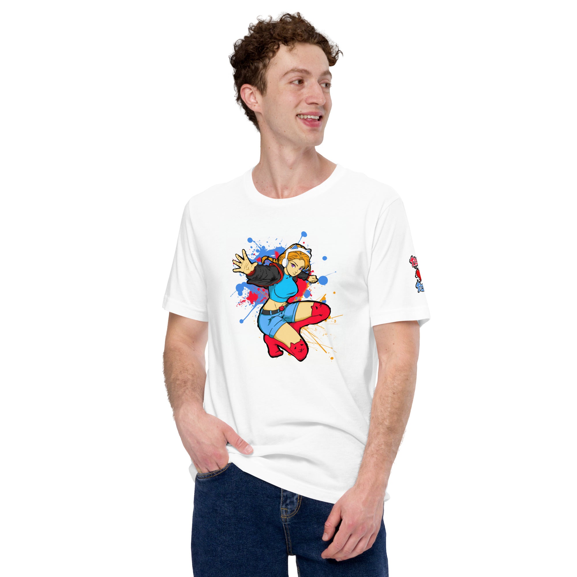 GG Anime Style Men's Lightweight Jersey Tee