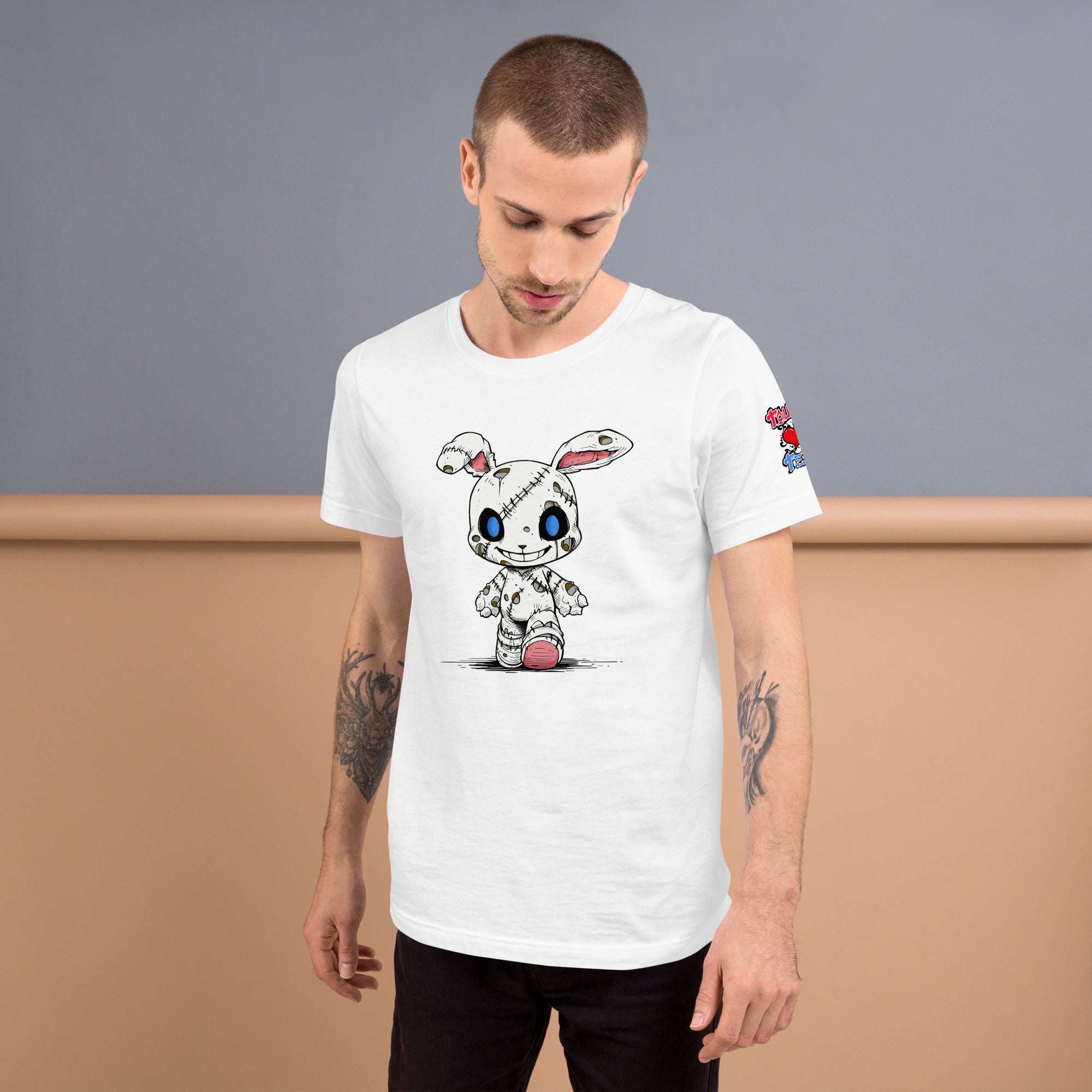 Zombie Bunny Men's Lightweight Jersey Tee