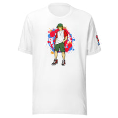 H. Anime Style Men's Short Sleeve Jersey Tee