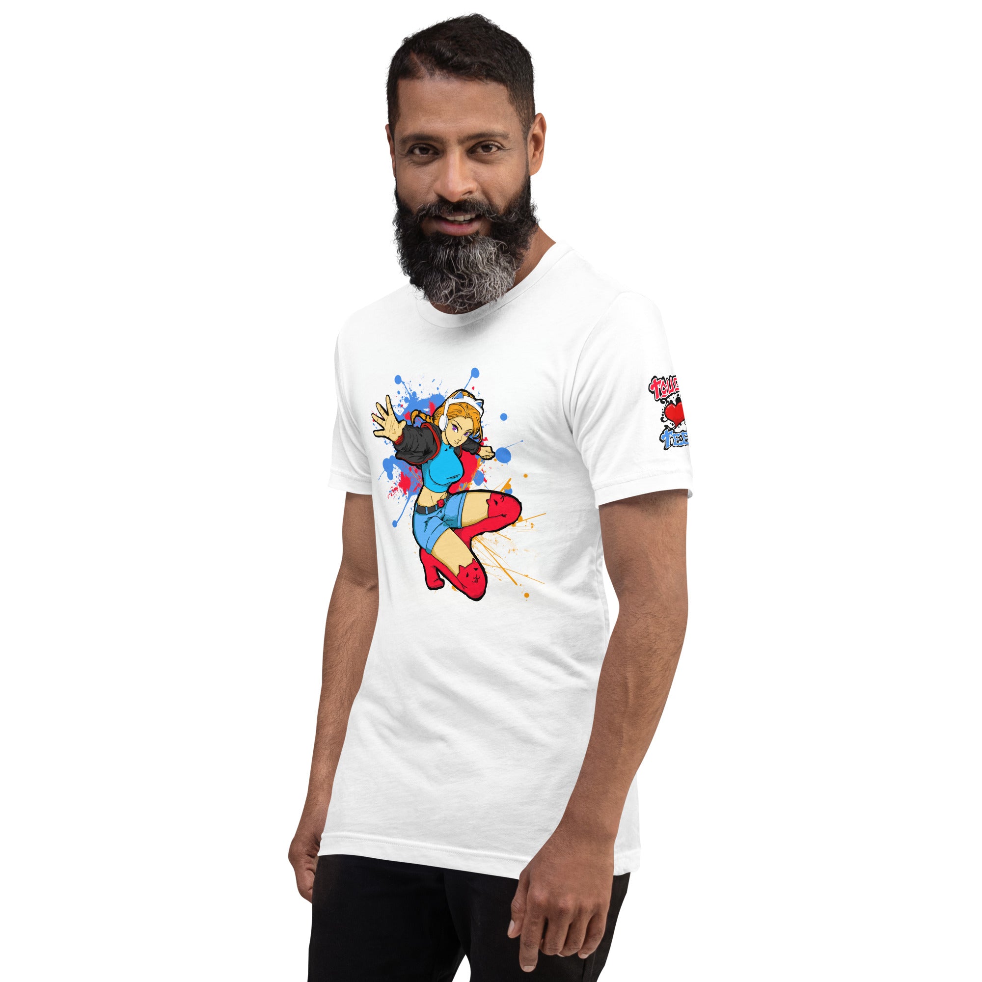 GG Anime Style Men's Lightweight Jersey Tee