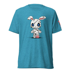 Zombie Bunny Men's Tri-blend Short Sleeve T-Shirt