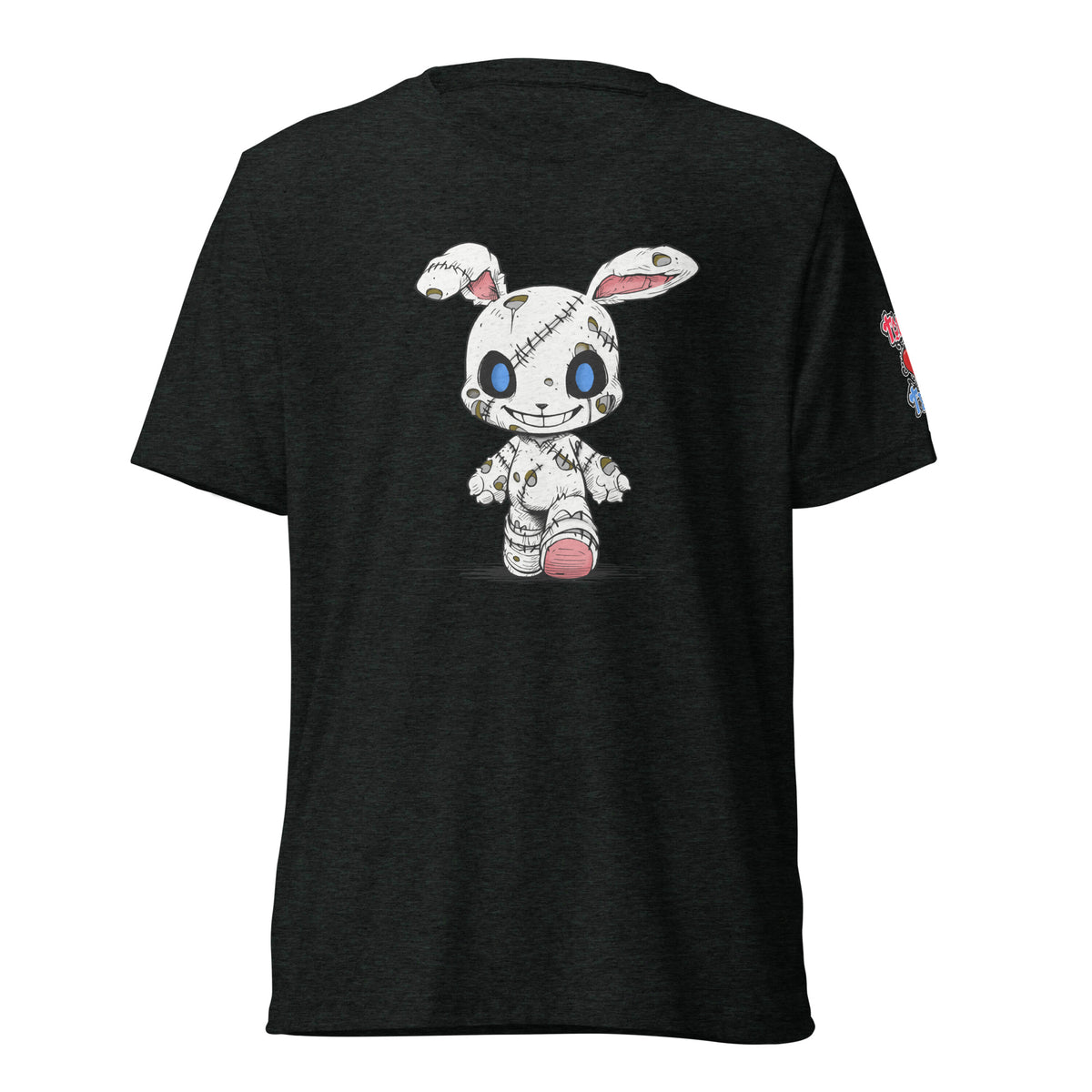 Zombie Bunny Men's Tri-blend Short Sleeve T-Shirt