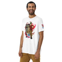 BO Anime Style Tri-Blend Men's Lightweight Tee