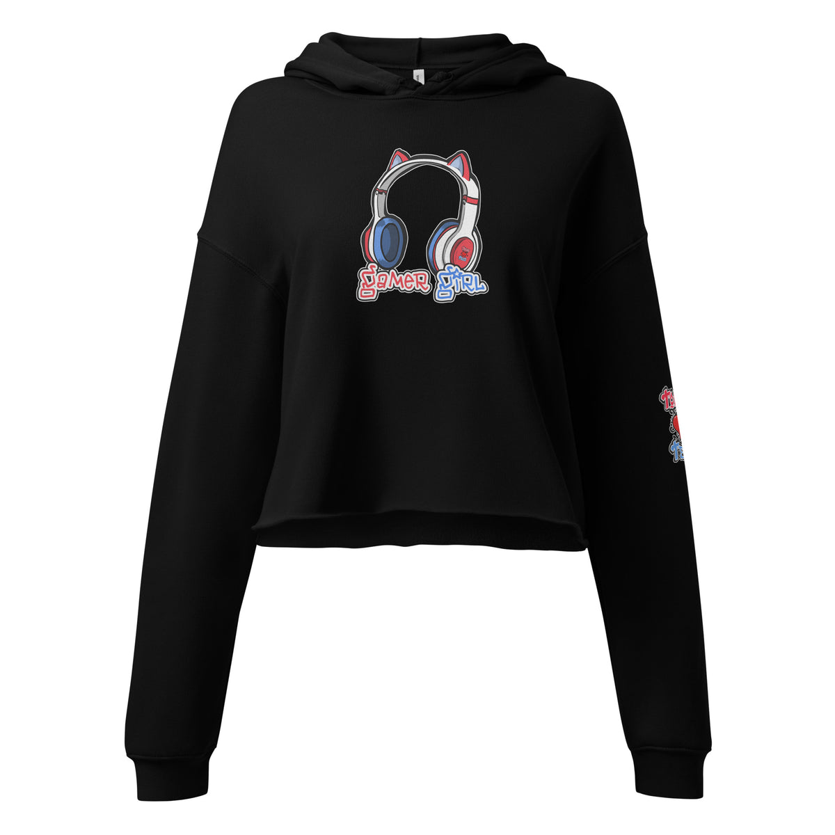 Gamer Girl Women's Crop Hoodie