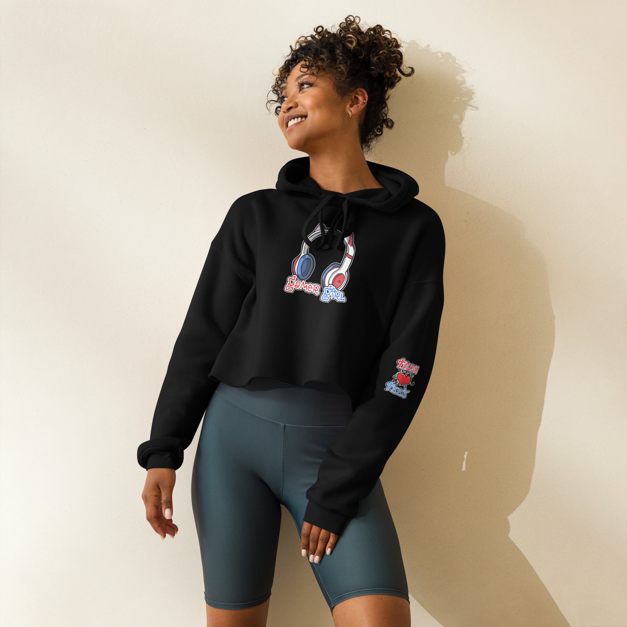 Gamer Girl Women's Crop Hoodie