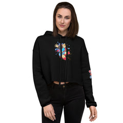 GG Anime Women's Crop Hoodie