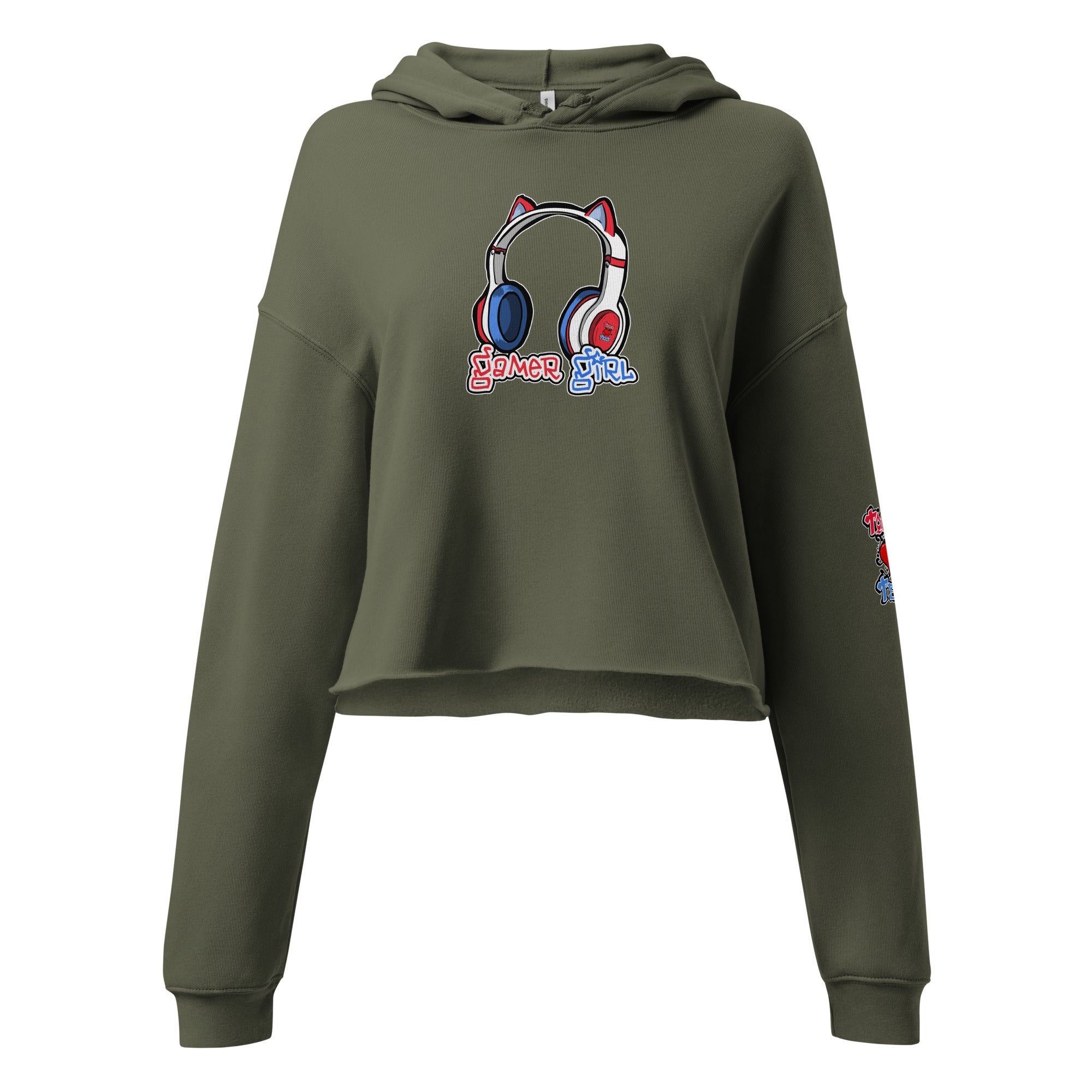 Gamer Girl Women's Crop Hoodie