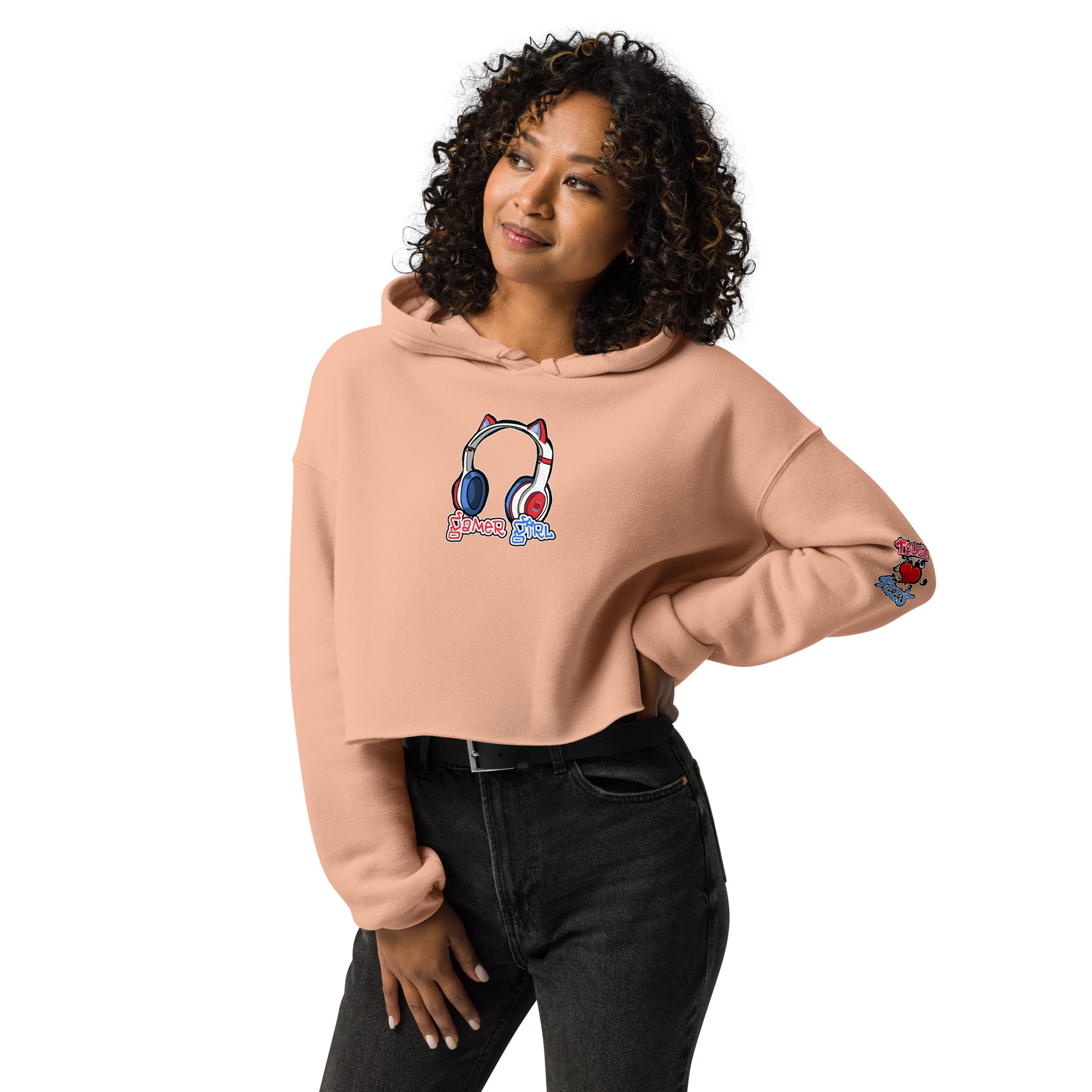 Gamer Girl Women's Crop Hoodie