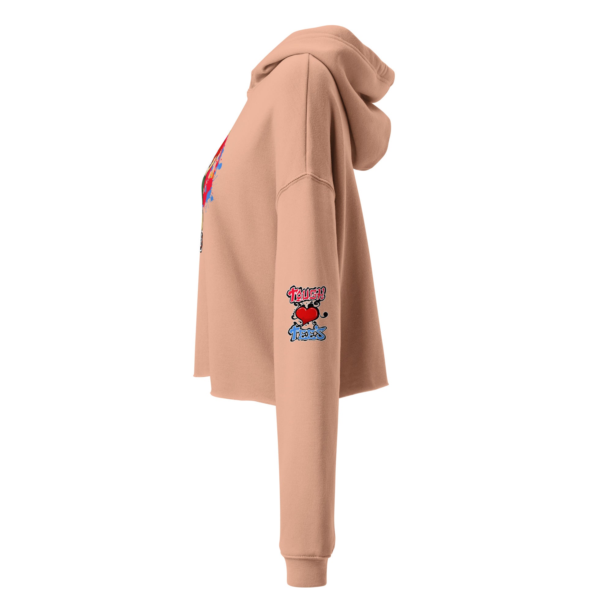 H. Anime Style Women's Crop Hoodie