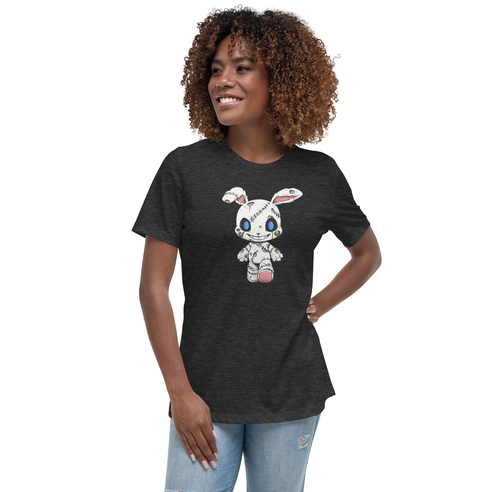 Zombie Bunny Women's Relaxed Jersey Tee