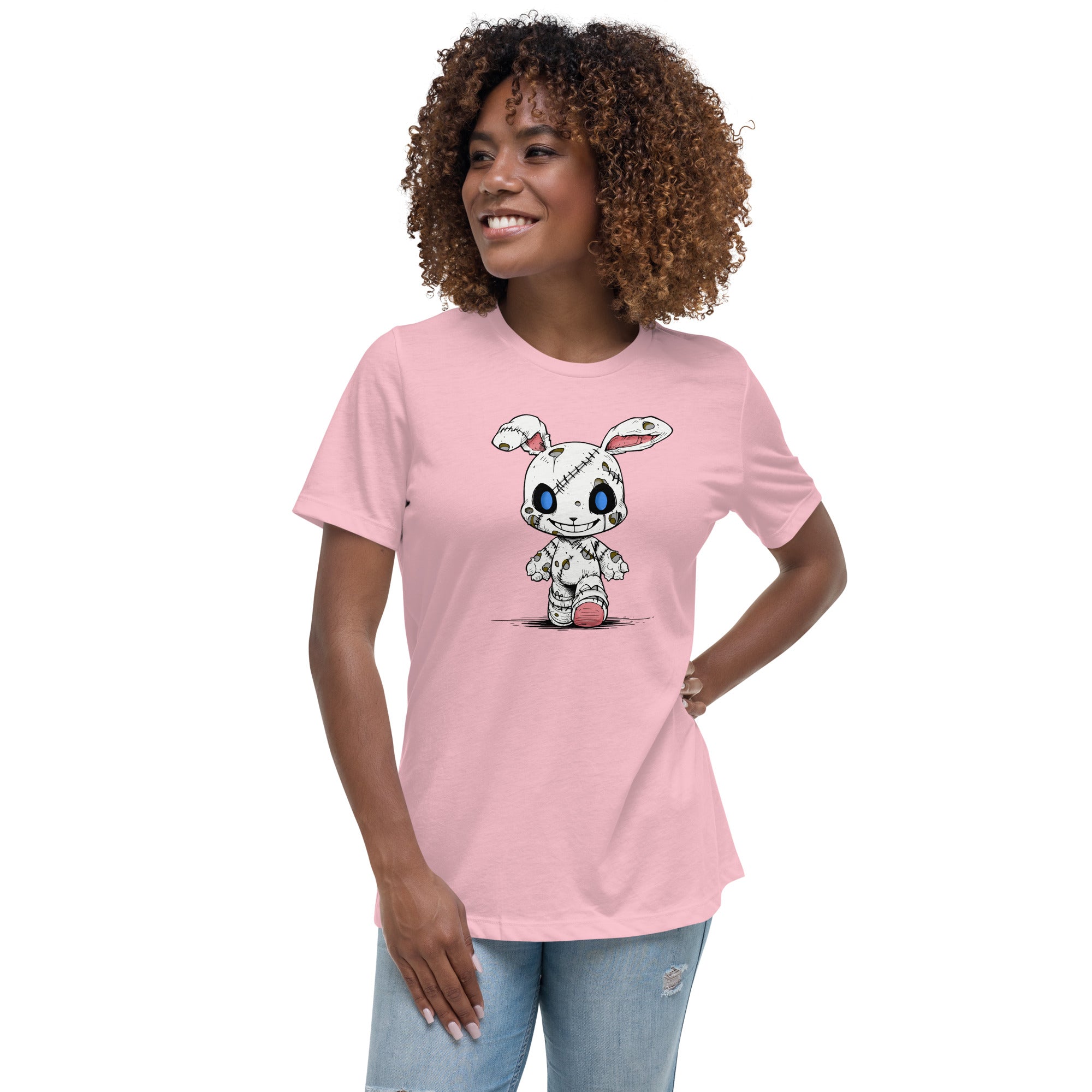 Zombie Bunny Women's Relaxed Jersey Tee