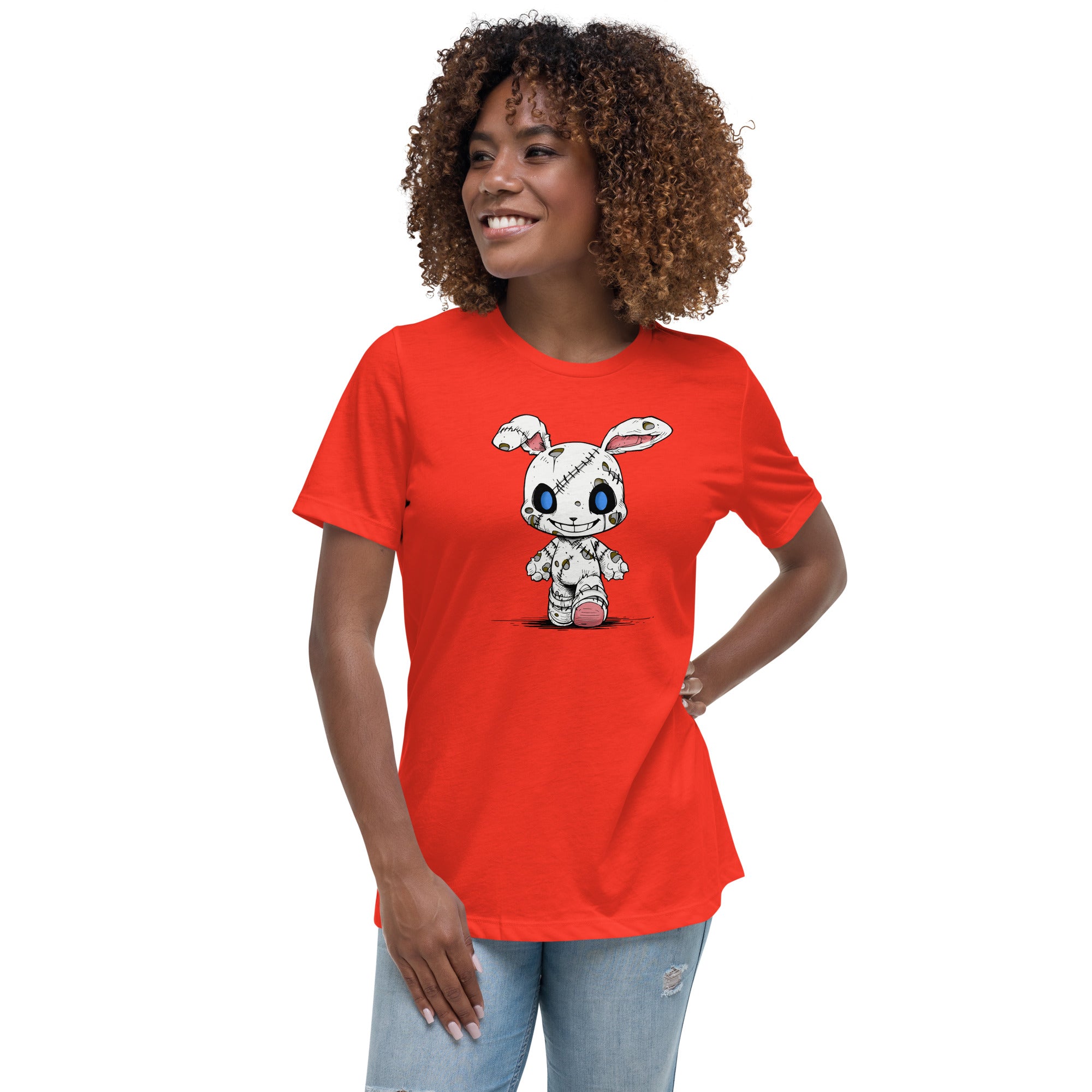 Zombie Bunny Women's Relaxed Jersey Tee