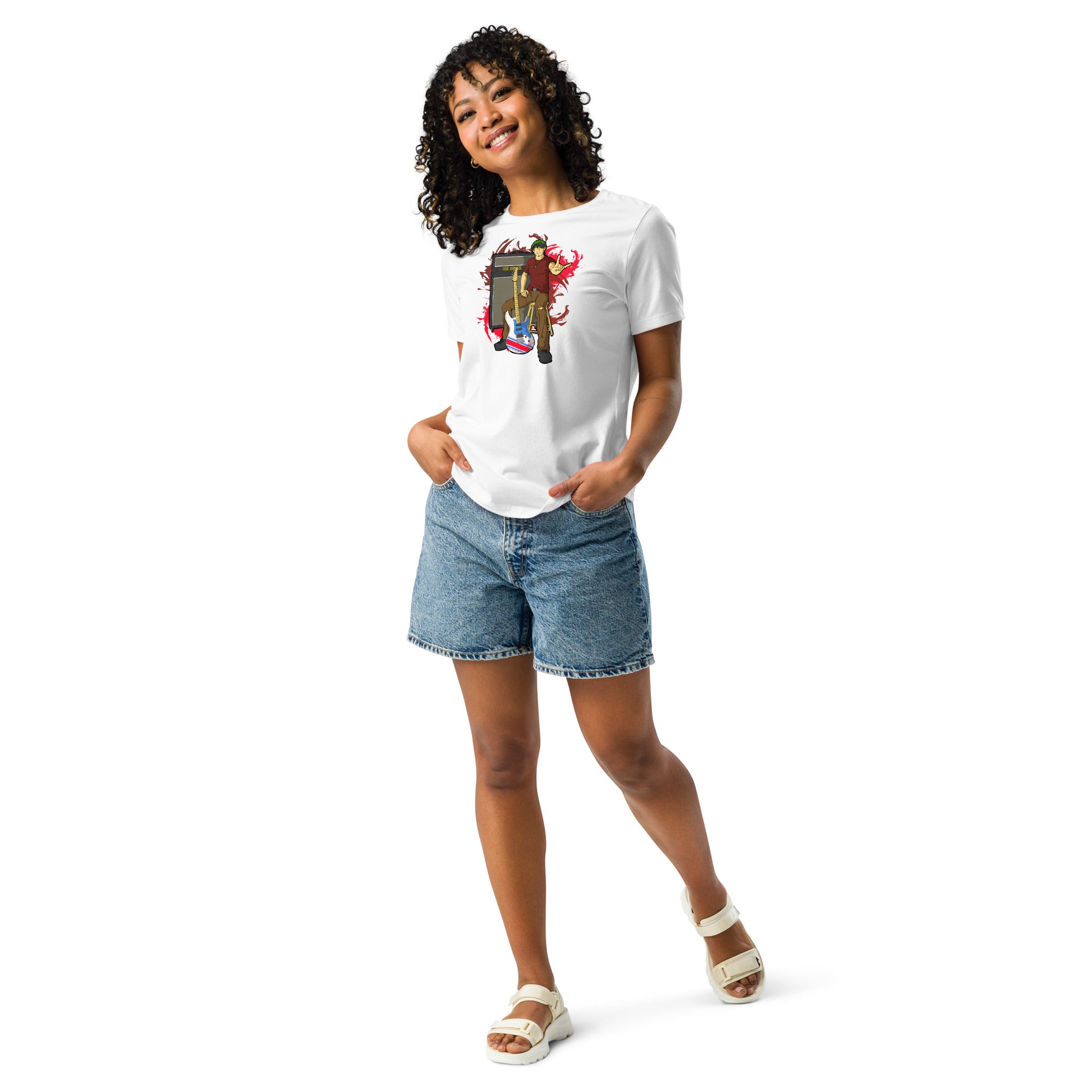 BO Anime Style Women's Relaxed Lightweight Tee