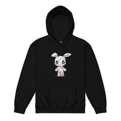 Zombie Bunny Youth Girls Heavy Blend Hoodie