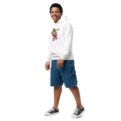 H. Skateboarding Action Pose Youth Boys Heavy Blend Hoodie