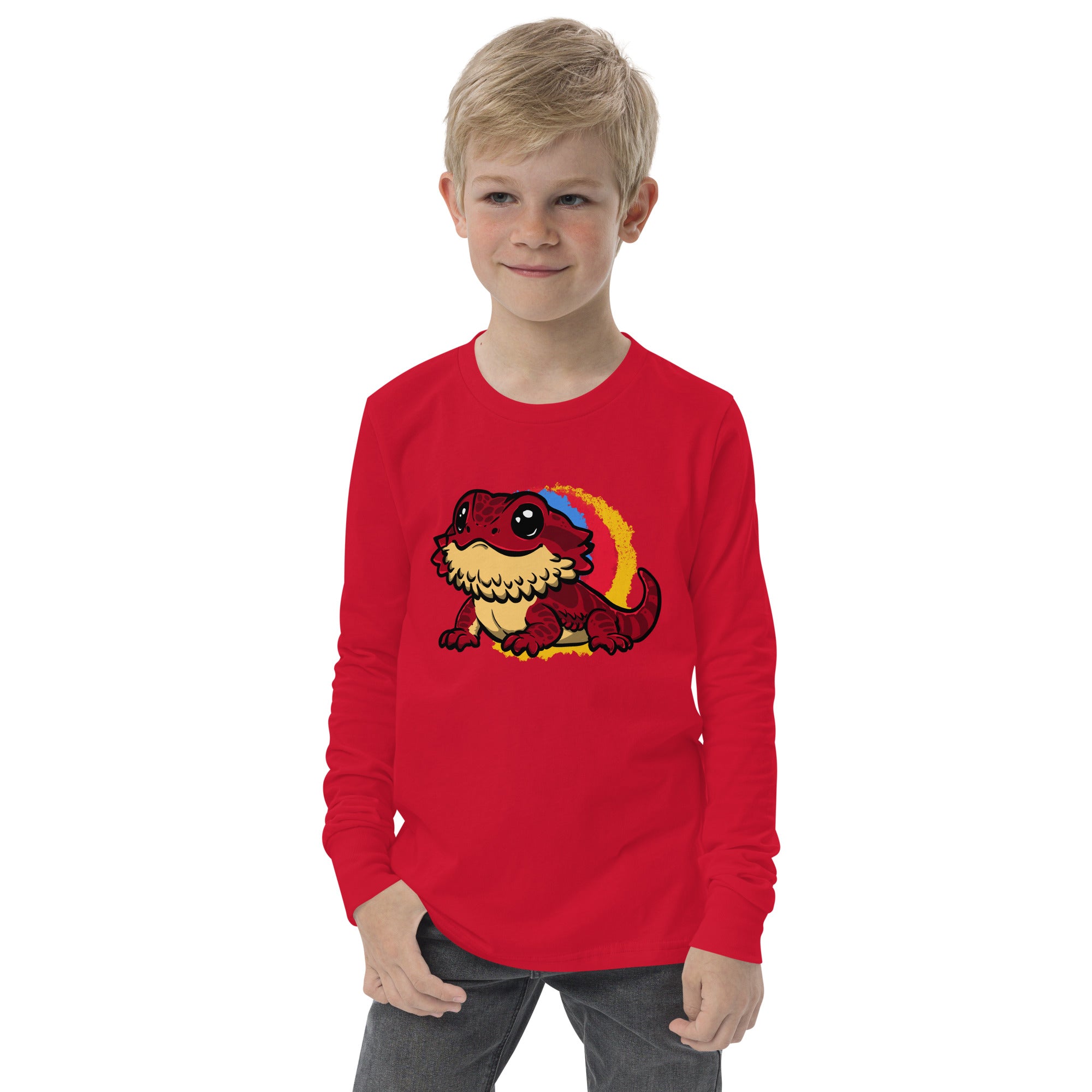 Bearded Dragon Youth Boys Long Sleeve Tee