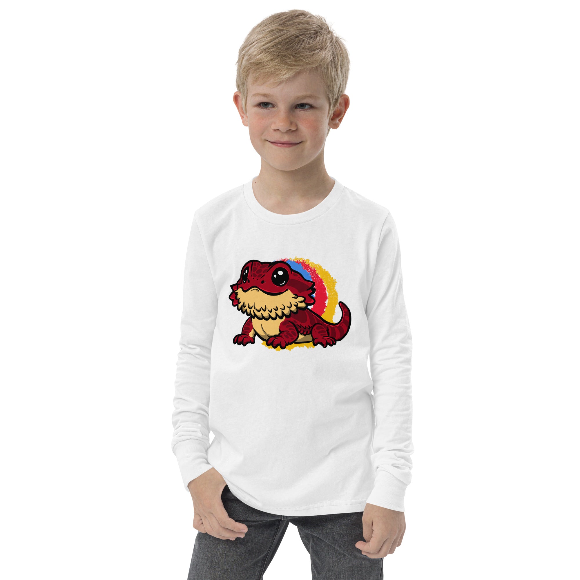 Bearded Dragon Youth Boys Long Sleeve Tee