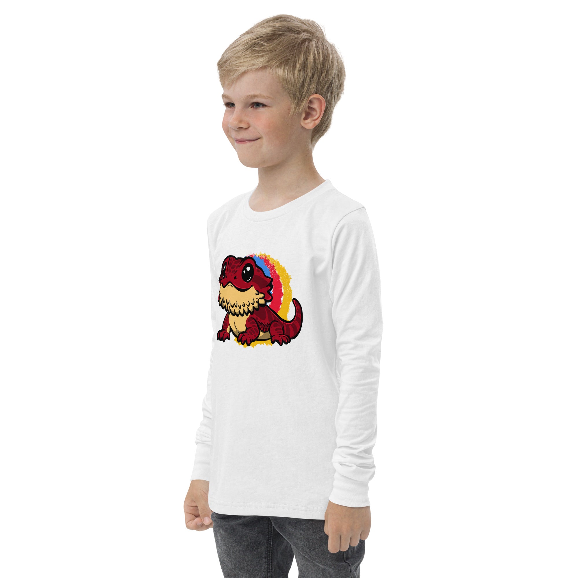 Bearded Dragon Youth Boys Long Sleeve Tee