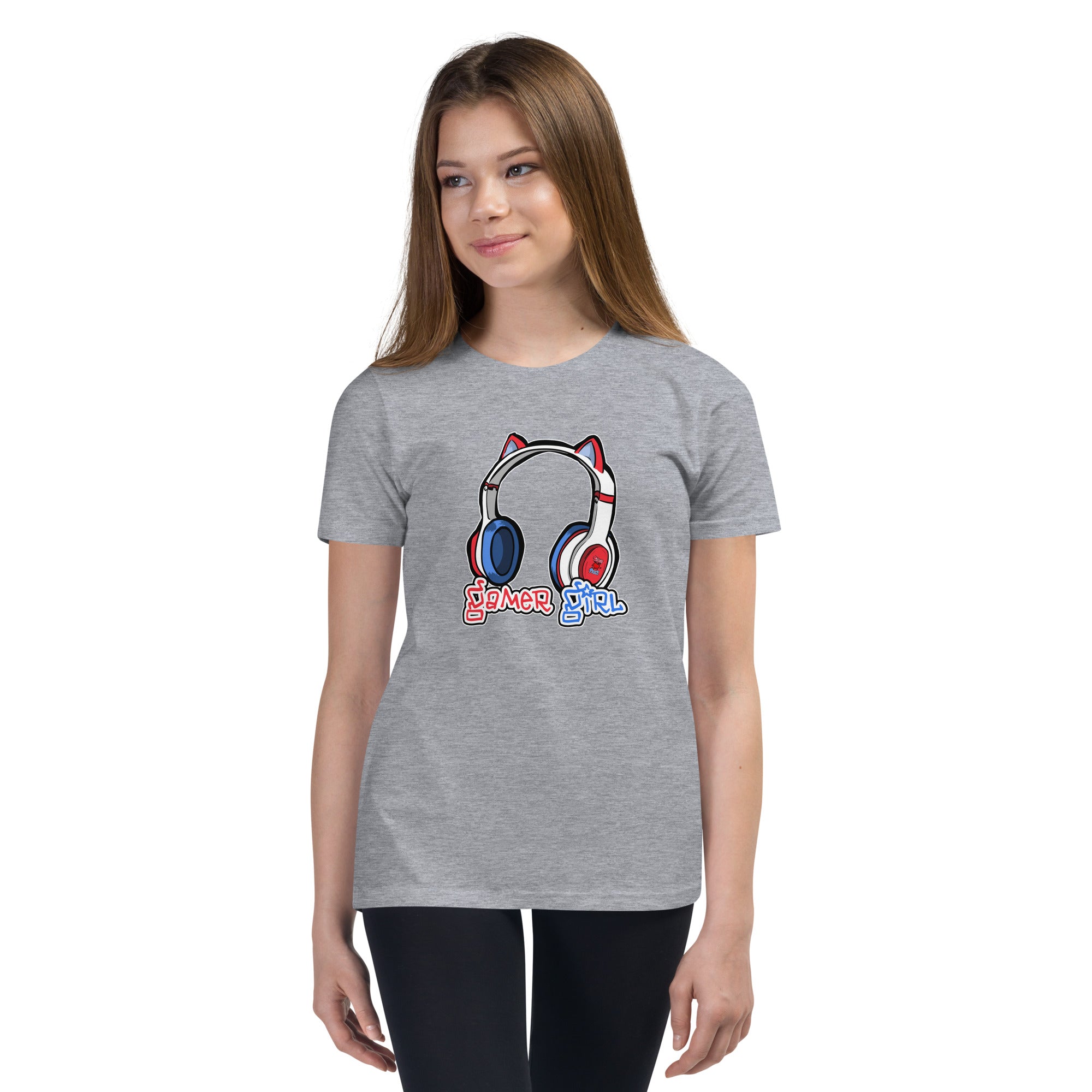 Gamer Girl Youth Girls Short Sleeve T-Shirt