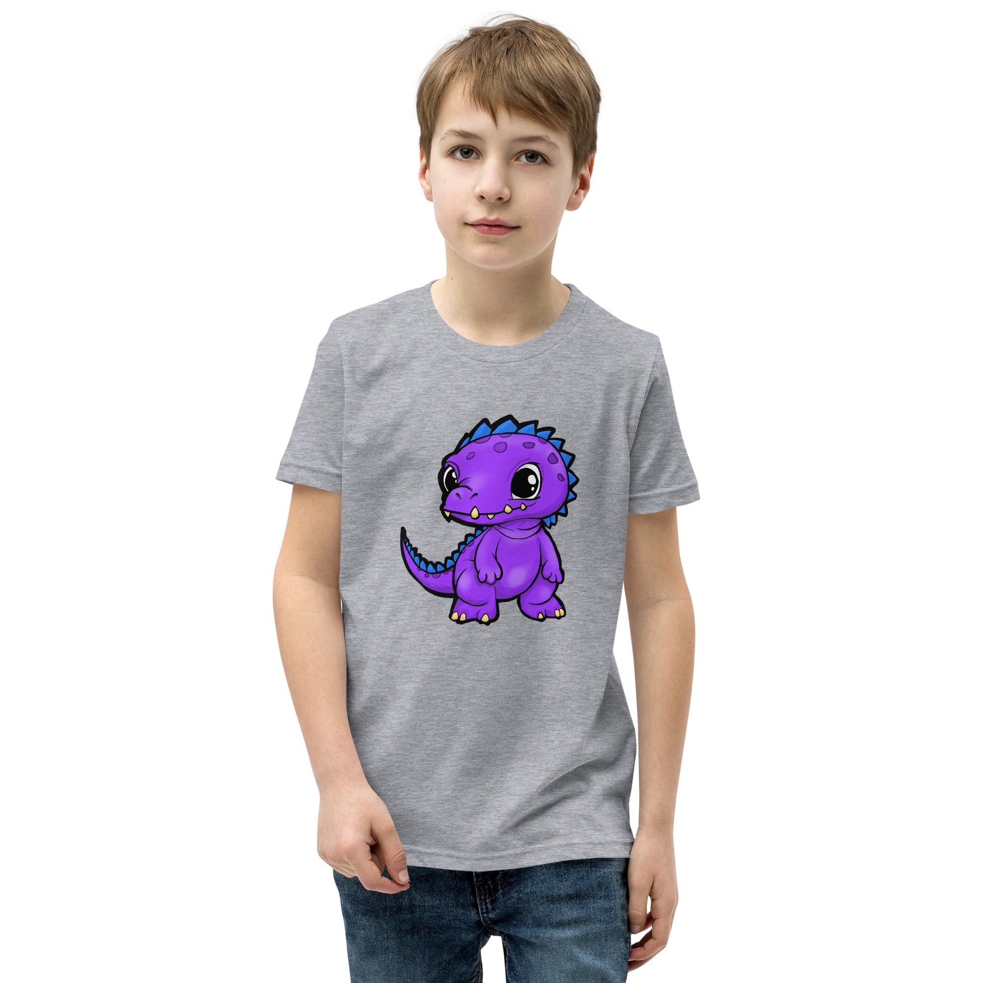 Dinky Dino Youth Boys Short Sleeve T-Shirt