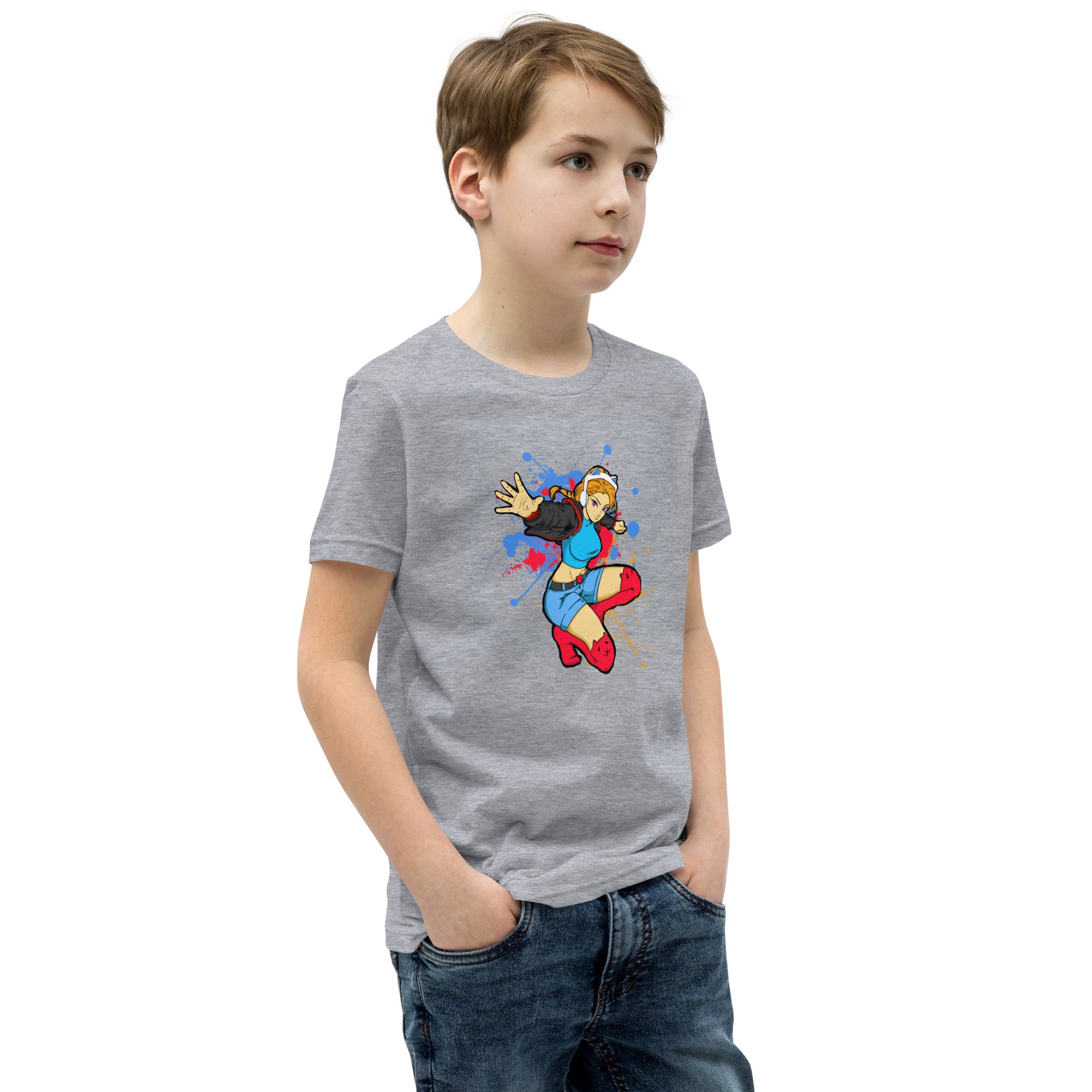 GG Anime Youth Boys Short Sleeve T-Shirt