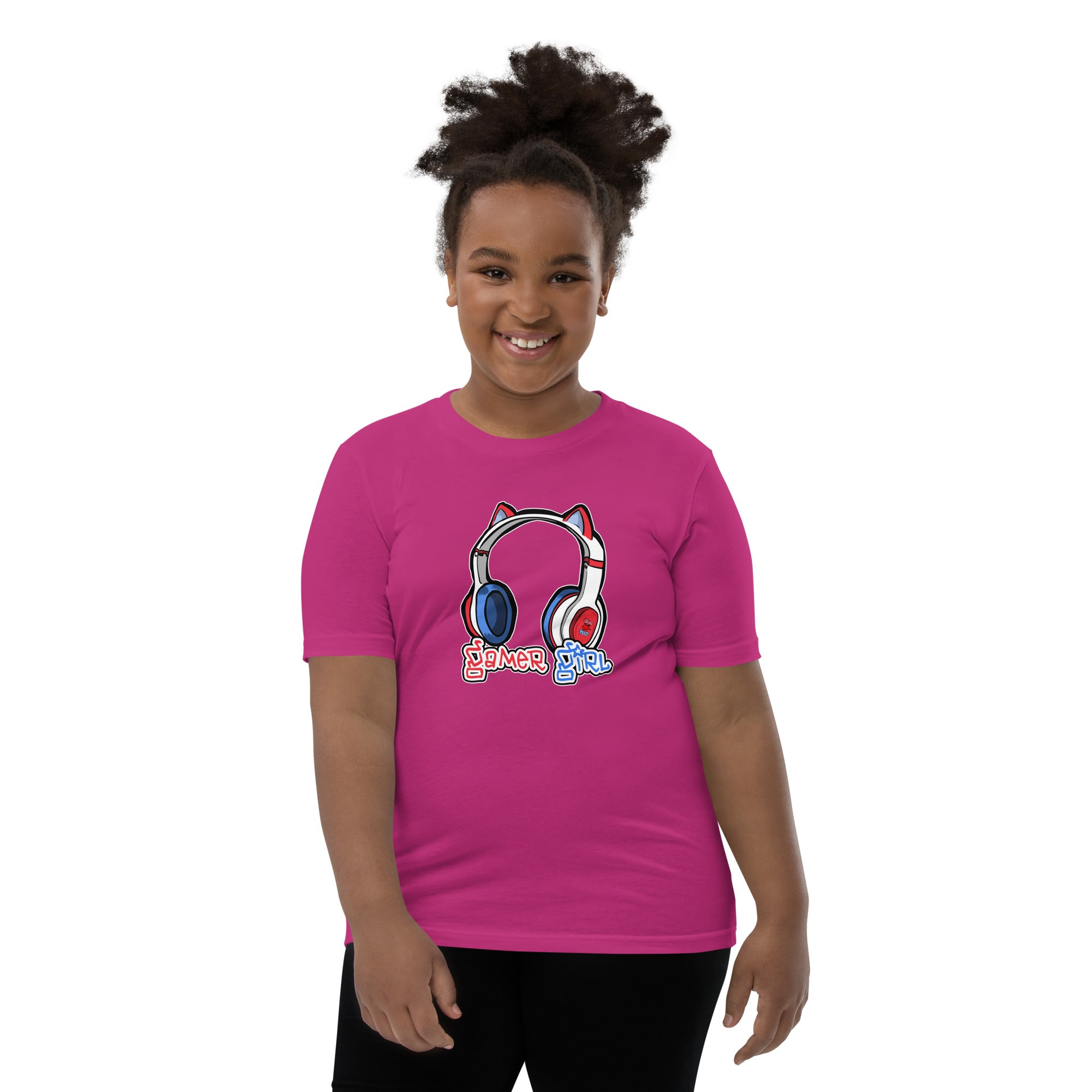 Gamer Girl Youth Girls Short Sleeve T-Shirt