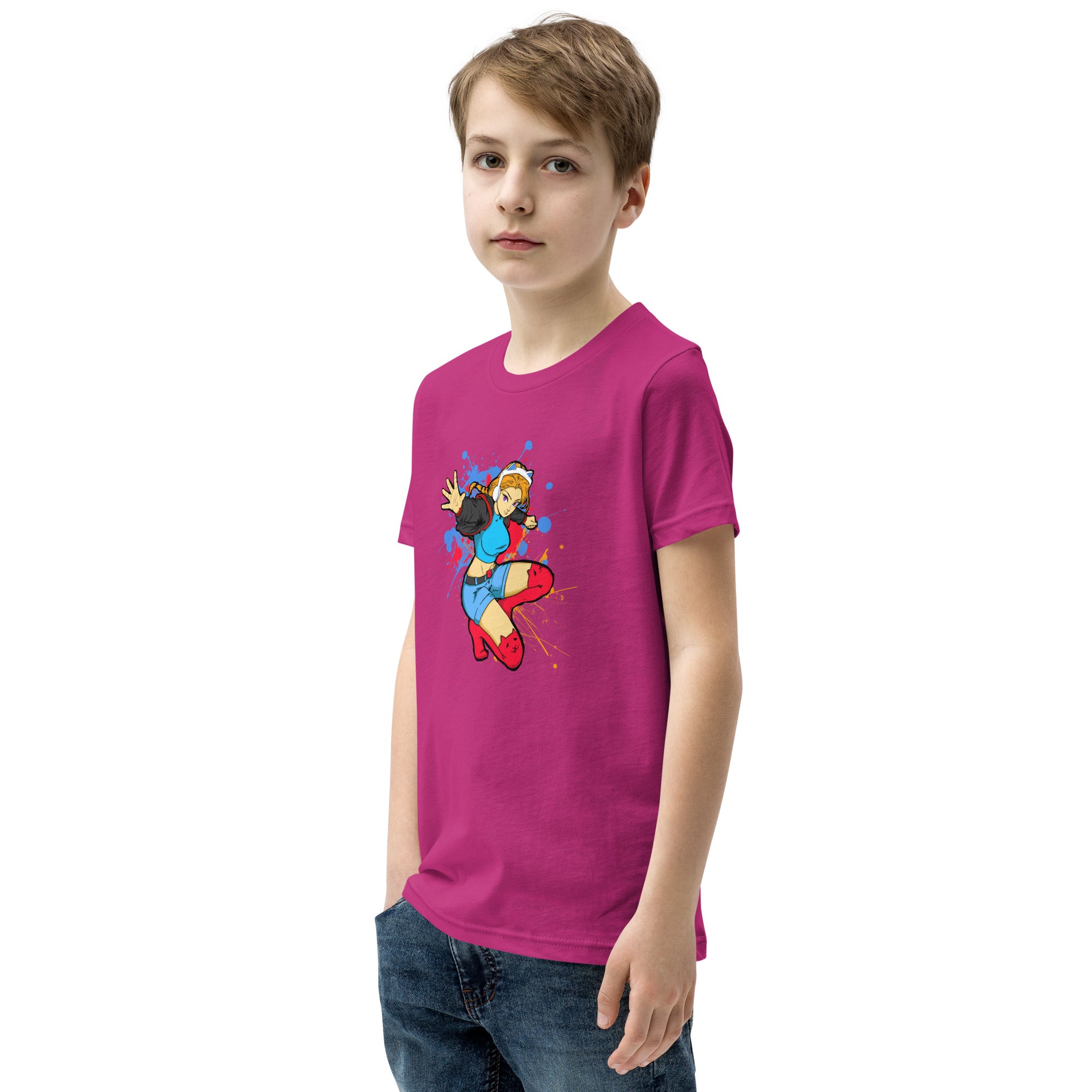 GG Anime Youth Boys Short Sleeve T-Shirt