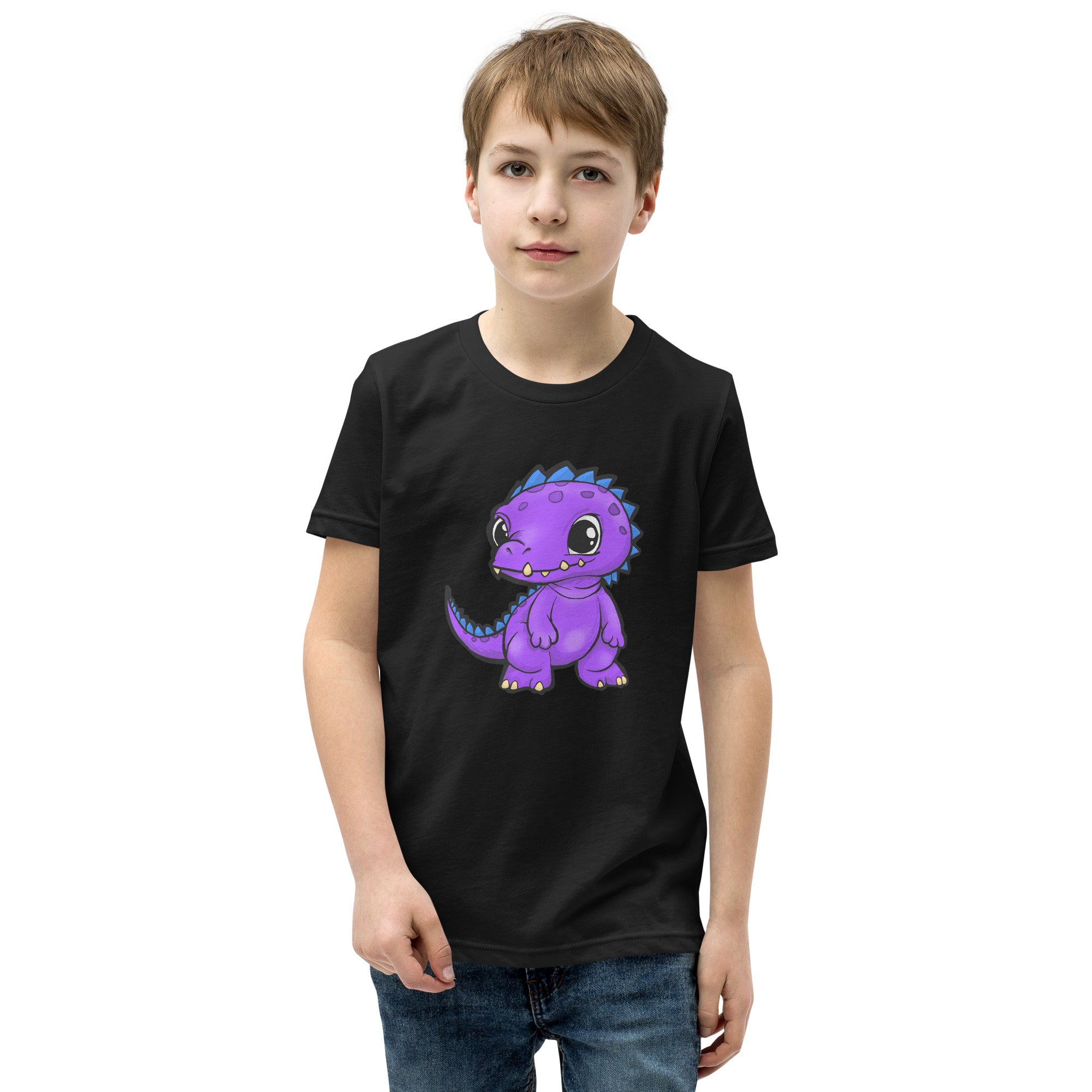 Dinky Dino Youth Boys Short Sleeve T-Shirt