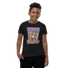 Boy's Youth H. Pizza Action Short Sleeve T-Shirt