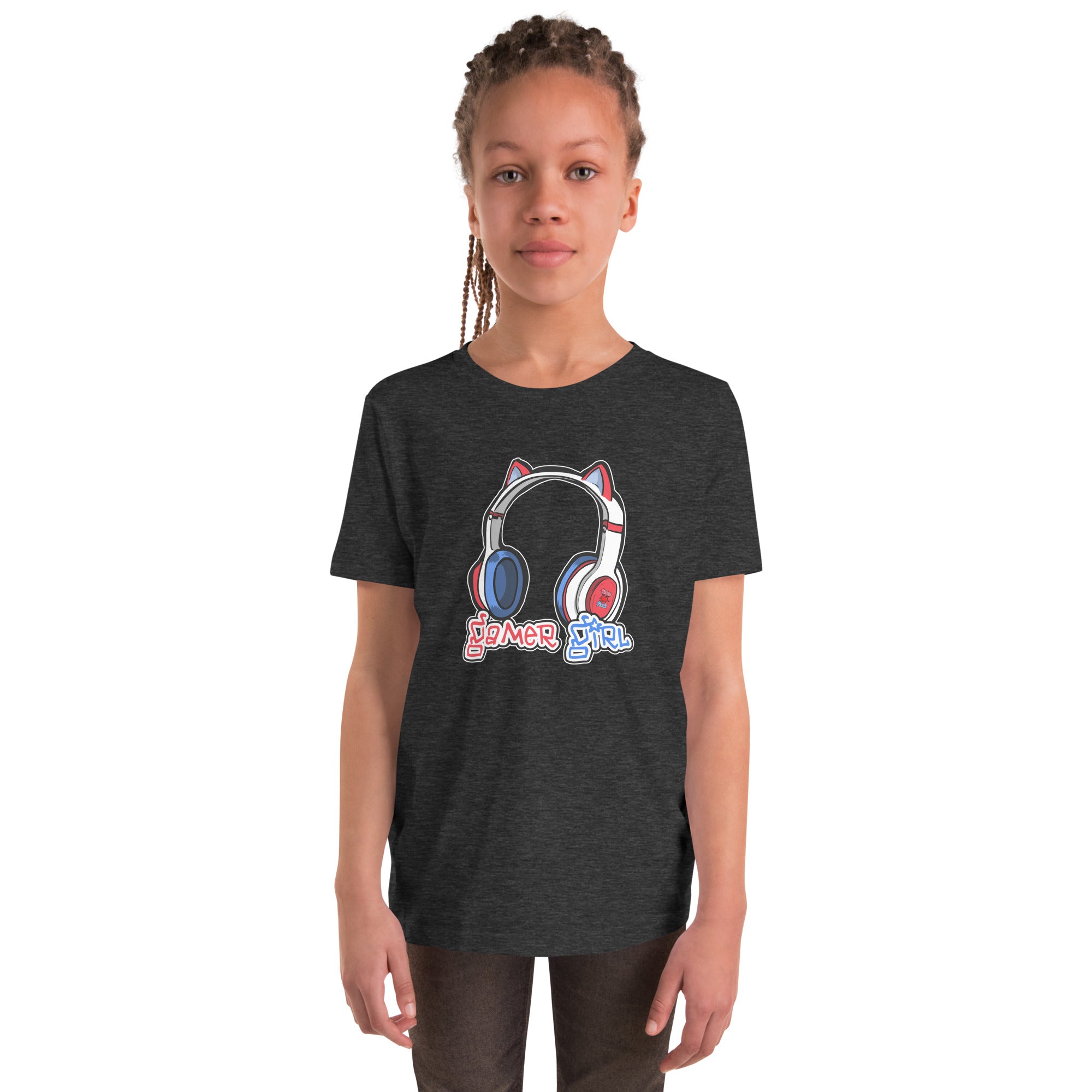 Gamer Girl Youth Girls Short Sleeve T-Shirt